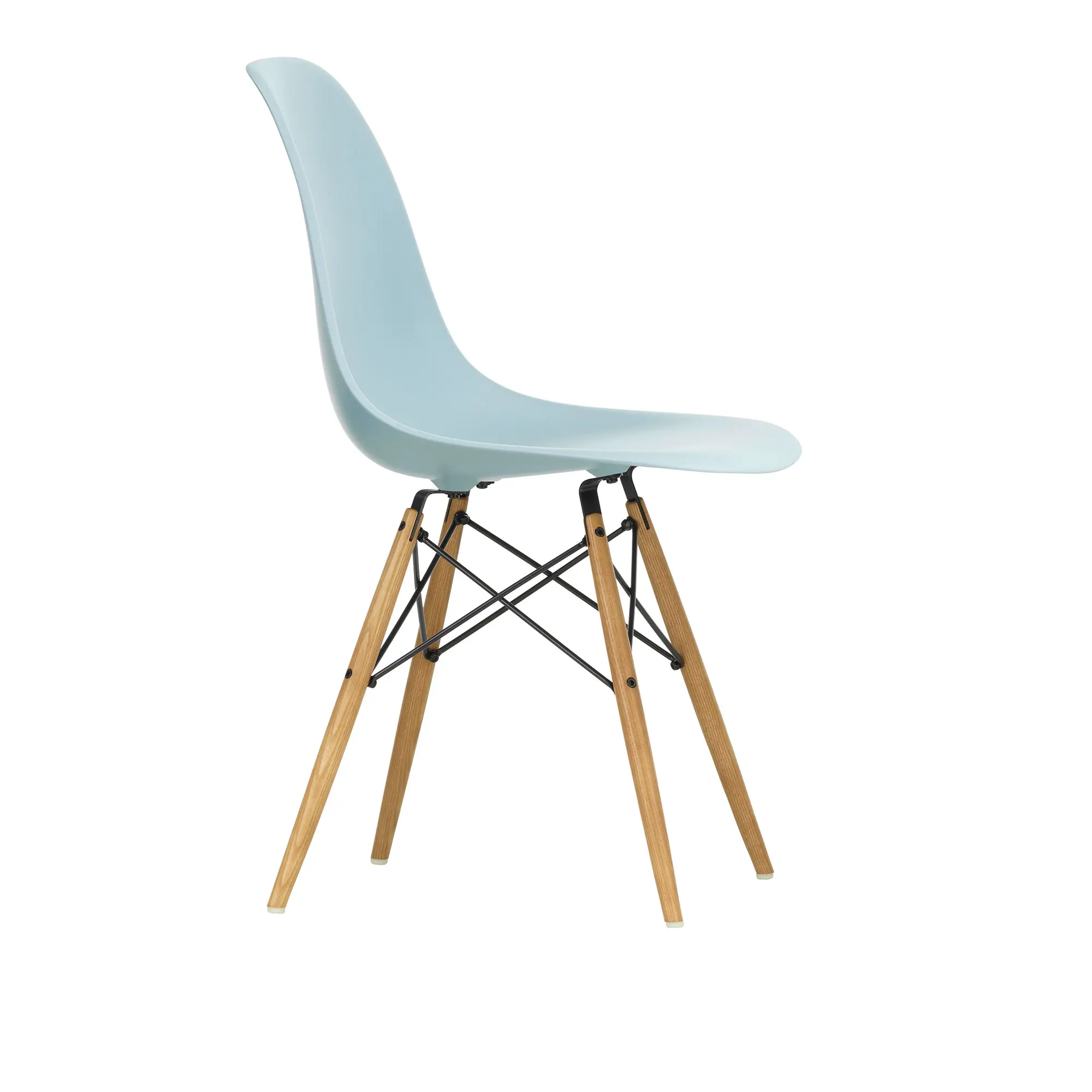 Eames RE Plastic Chair DSW stol Ash Honey Tone