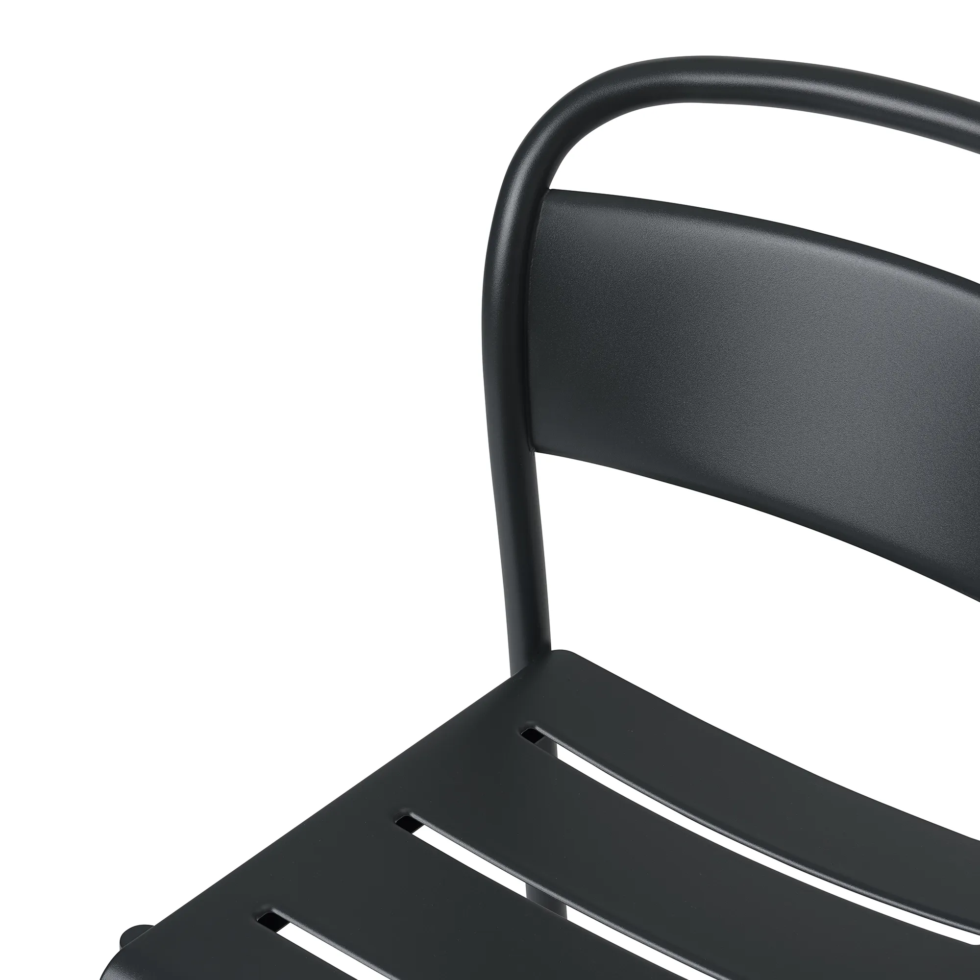 Linear Steel Side Chair