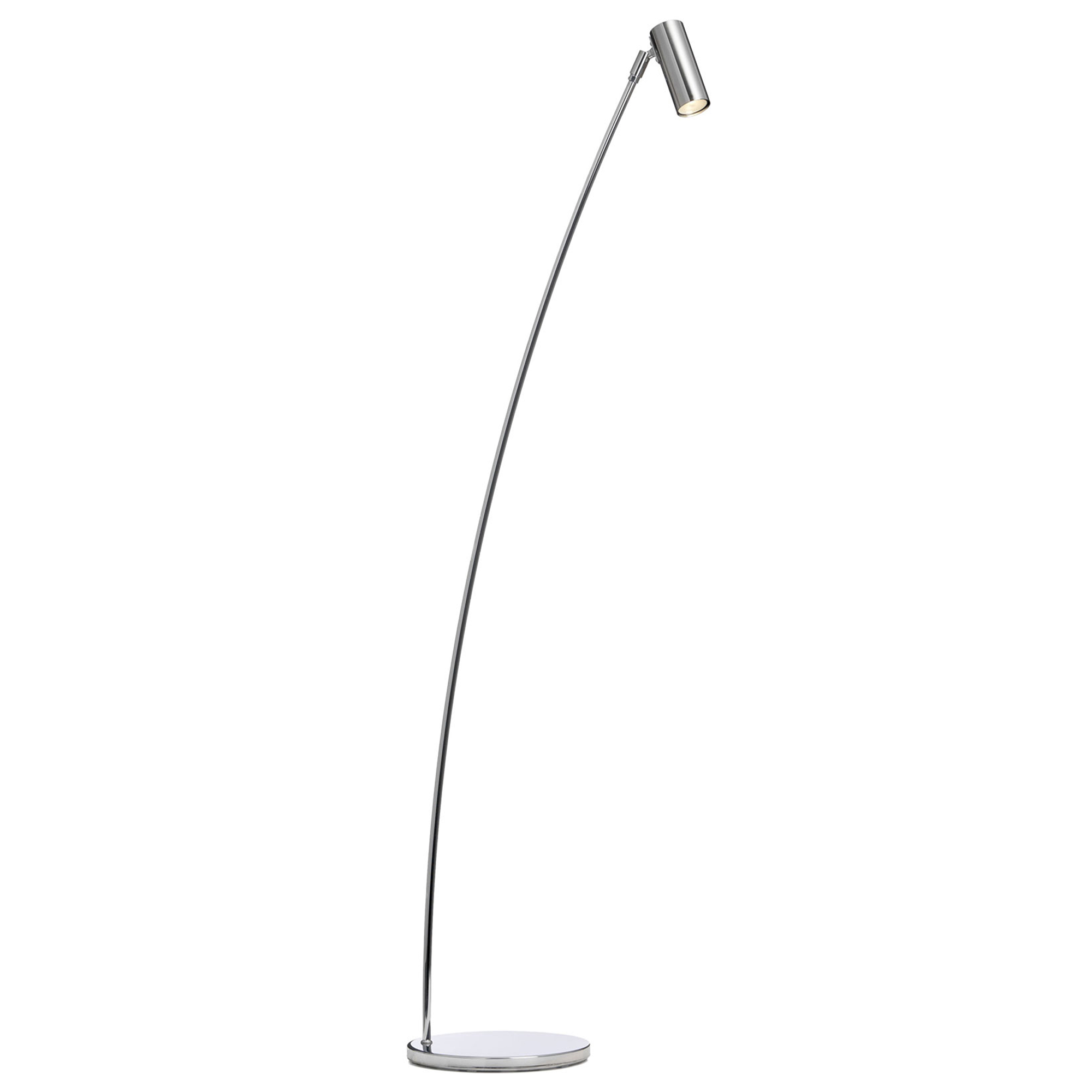 Örsjö Belysning - Puck Golvlampa, Krom - Läslampor - Åke Hultgren - Silver | Belysning - Golvlampor - Läslampor | Möbelexperten