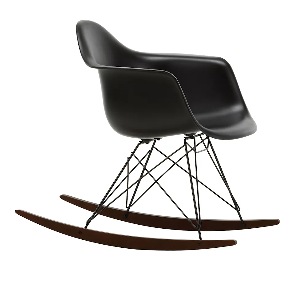 Eames RE Plastic Armchair RAR gungstol Basic Dark/Dark Maple
