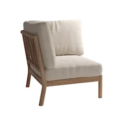 Tradition hjørnemodul teak