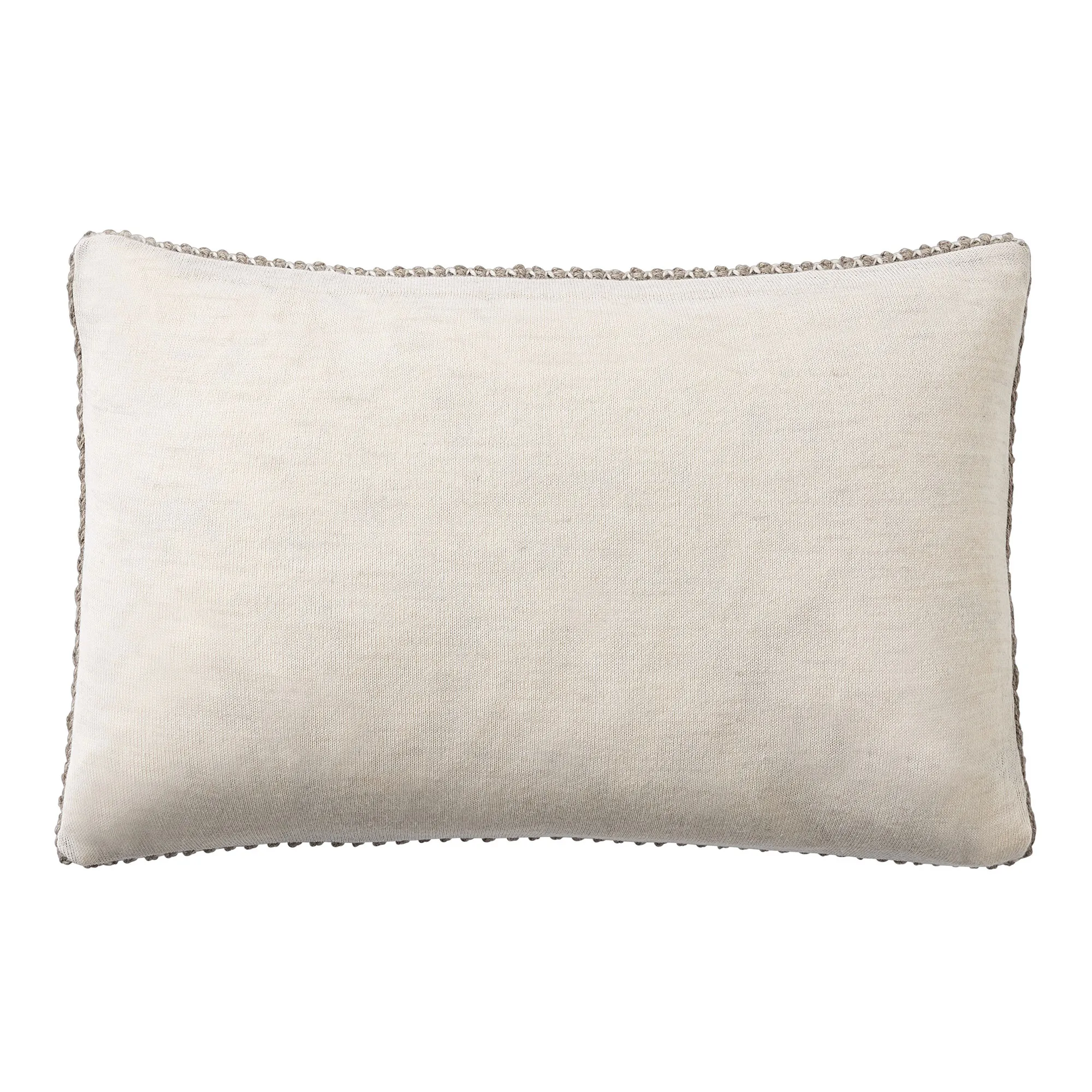 Twine Cushion Beige/ Grey