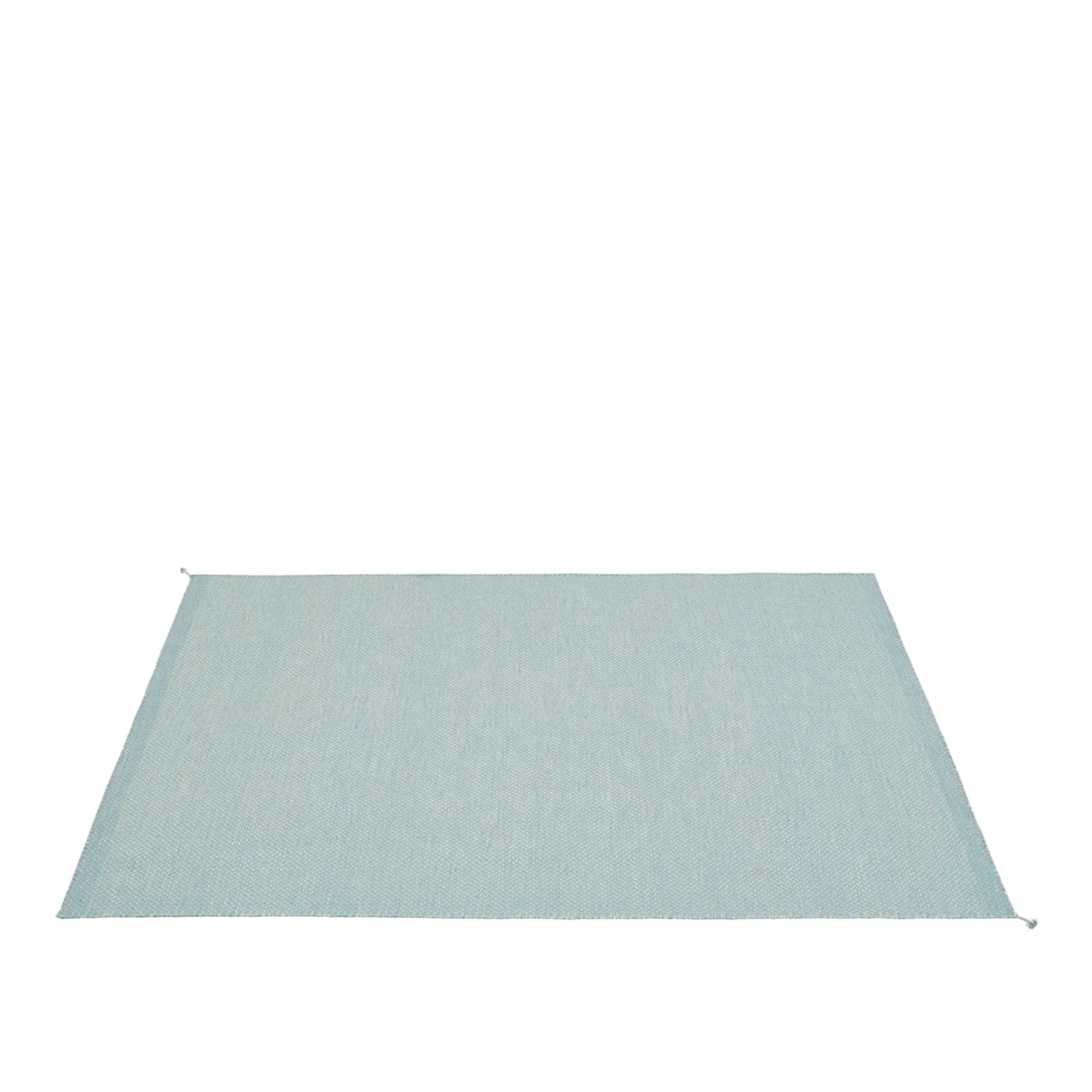 Ply rug recycled polyester light blue
