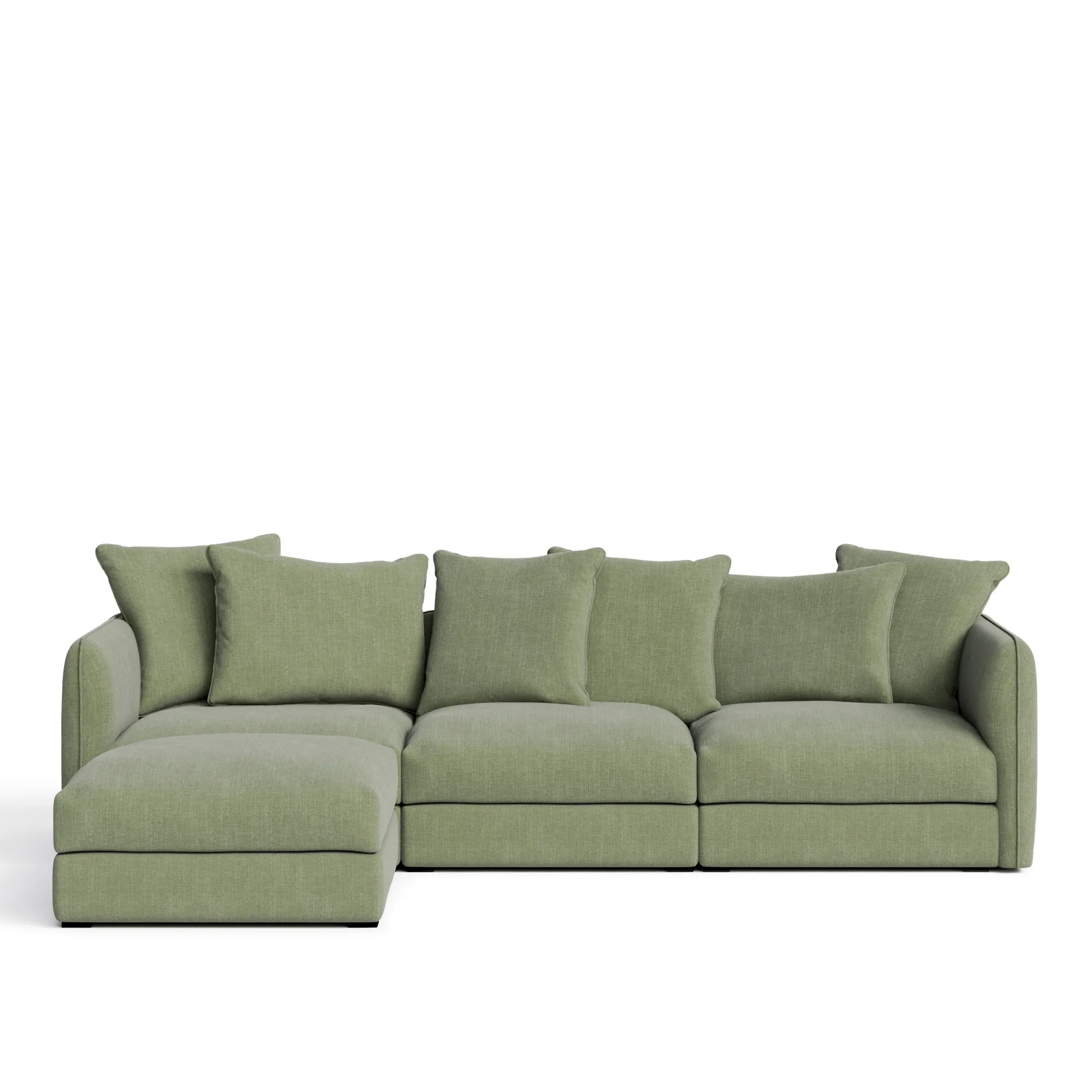 Pavarotti 3-Seater with Ottoman