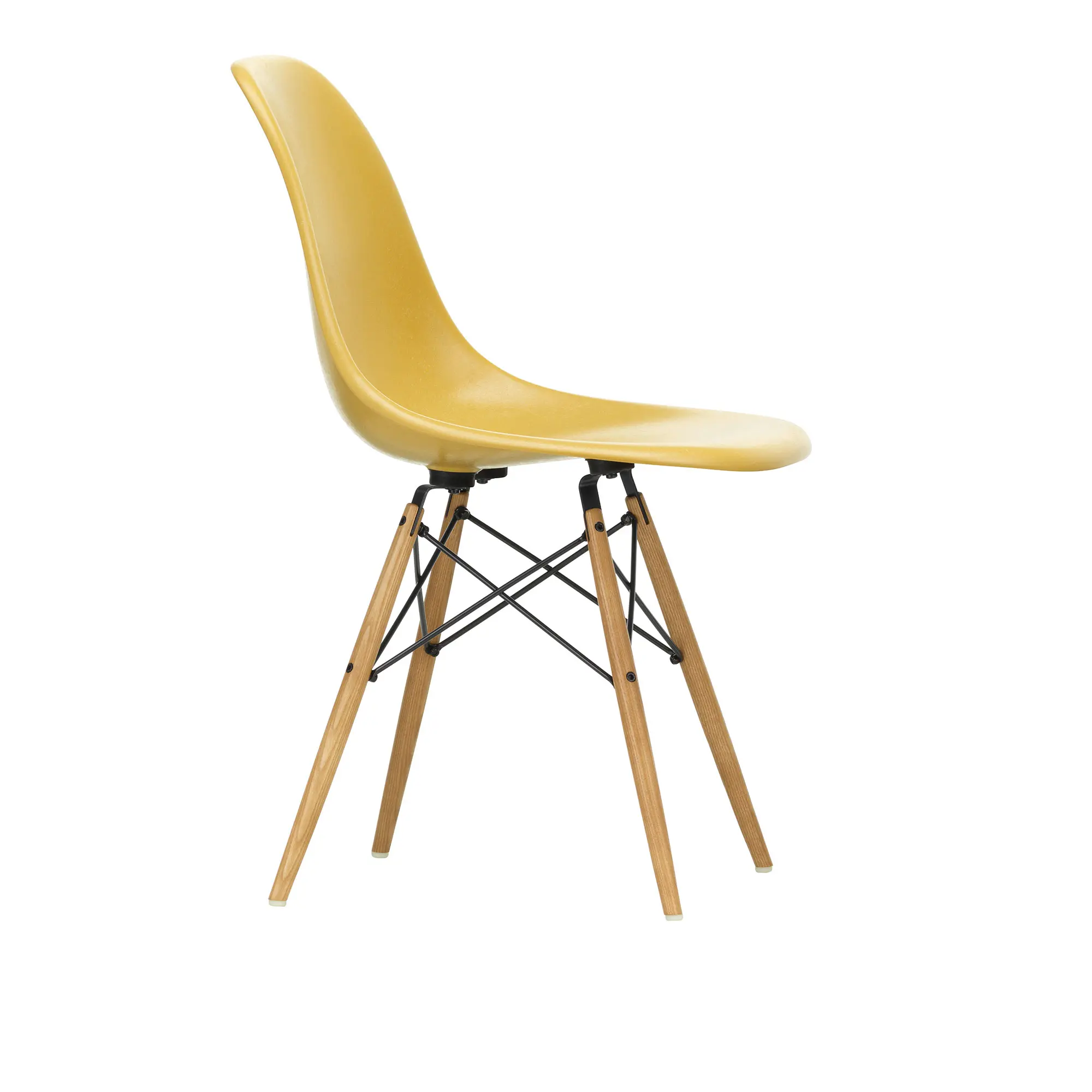 Eames Fiberglass Chair DSW stol Ash Honey Tone
