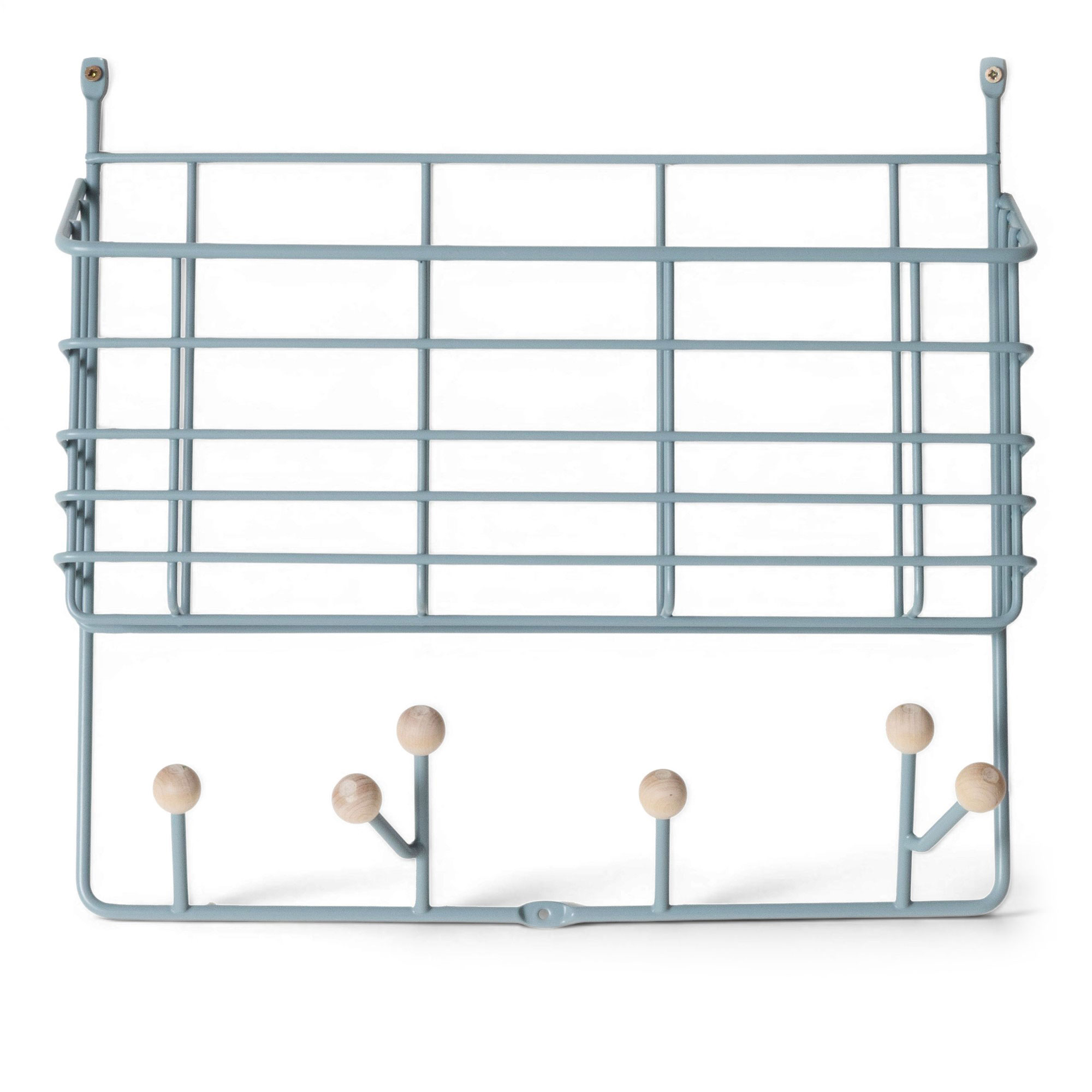 Maze Interior - Mitten shelf junior pigeon blue - Olof Kolte - Blå - Trä |  | Möbelexperten