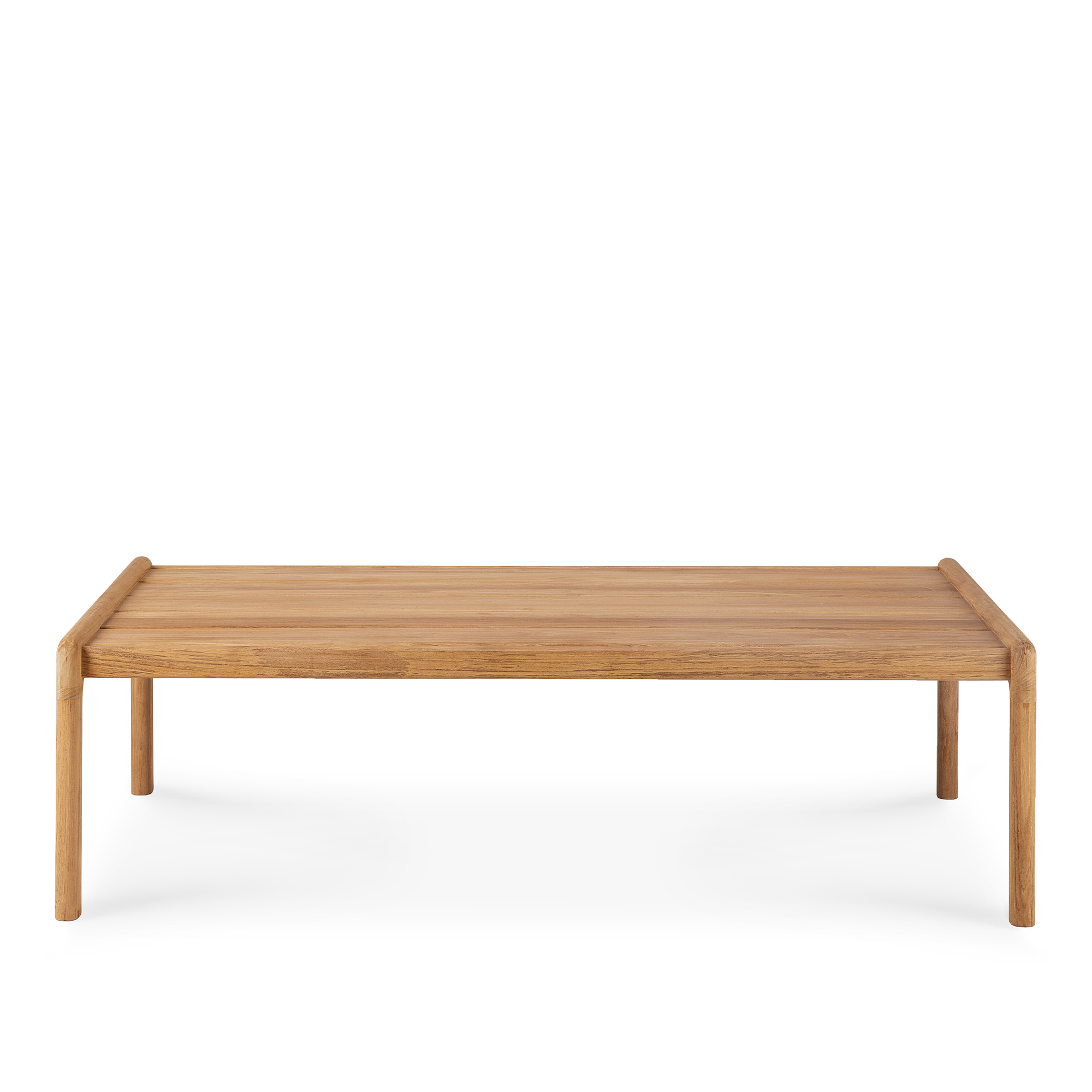 Ethnicraft - Jack Outdoor Coffee Table 120x65 - Teak - Soffbord utomhus - Jacques Deneef - Träfärgad | Utemöbler - Utebord - Soffbord Utomhus | Möbelexperten