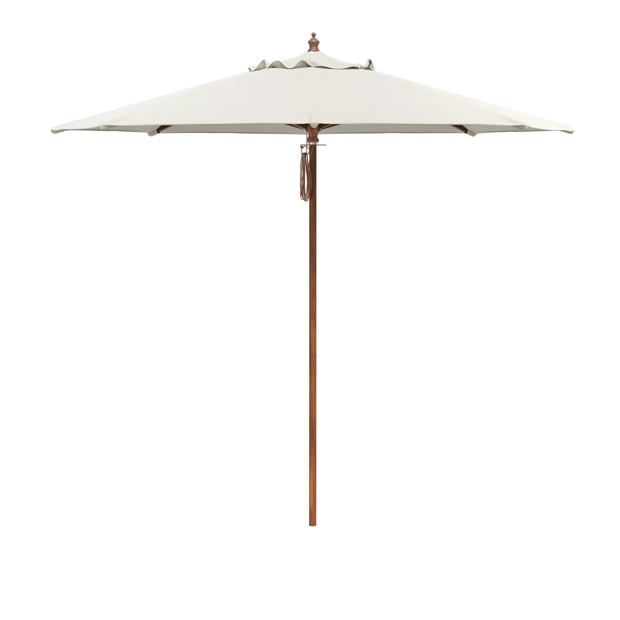 Messina Hvit parasoll Ø270 cm