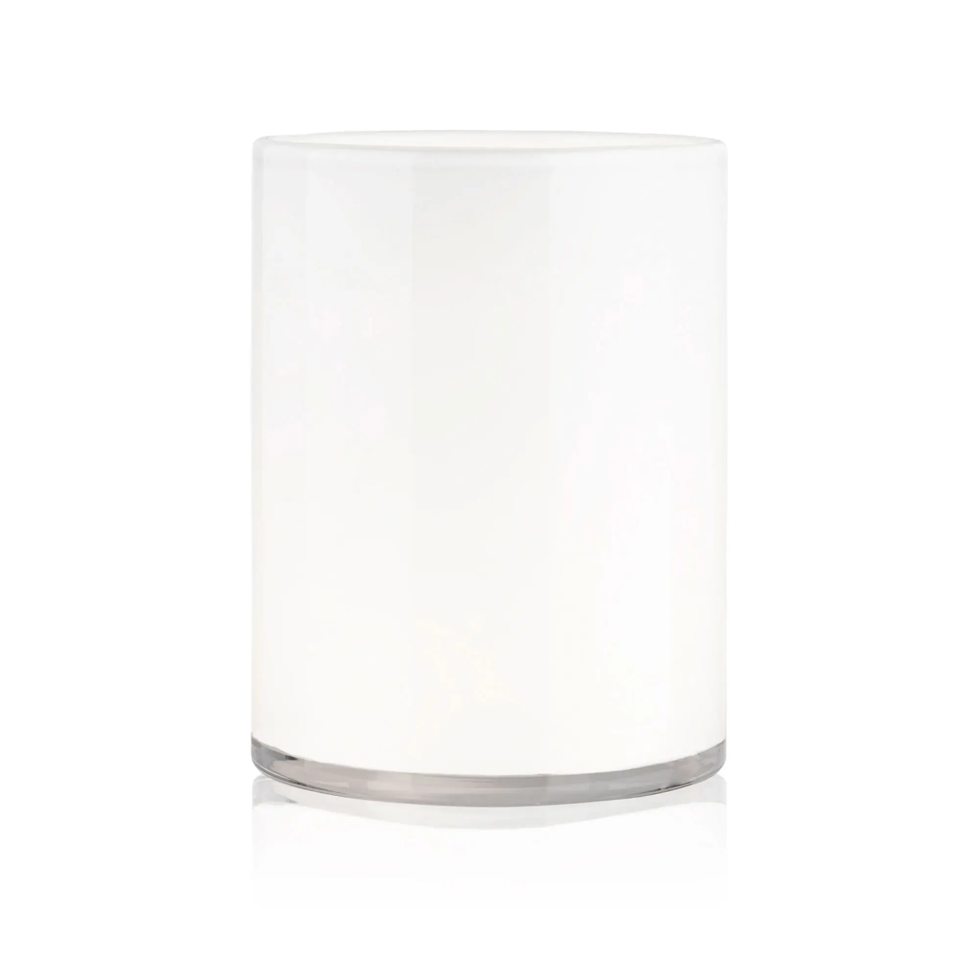 Hurricane White Candle Holder