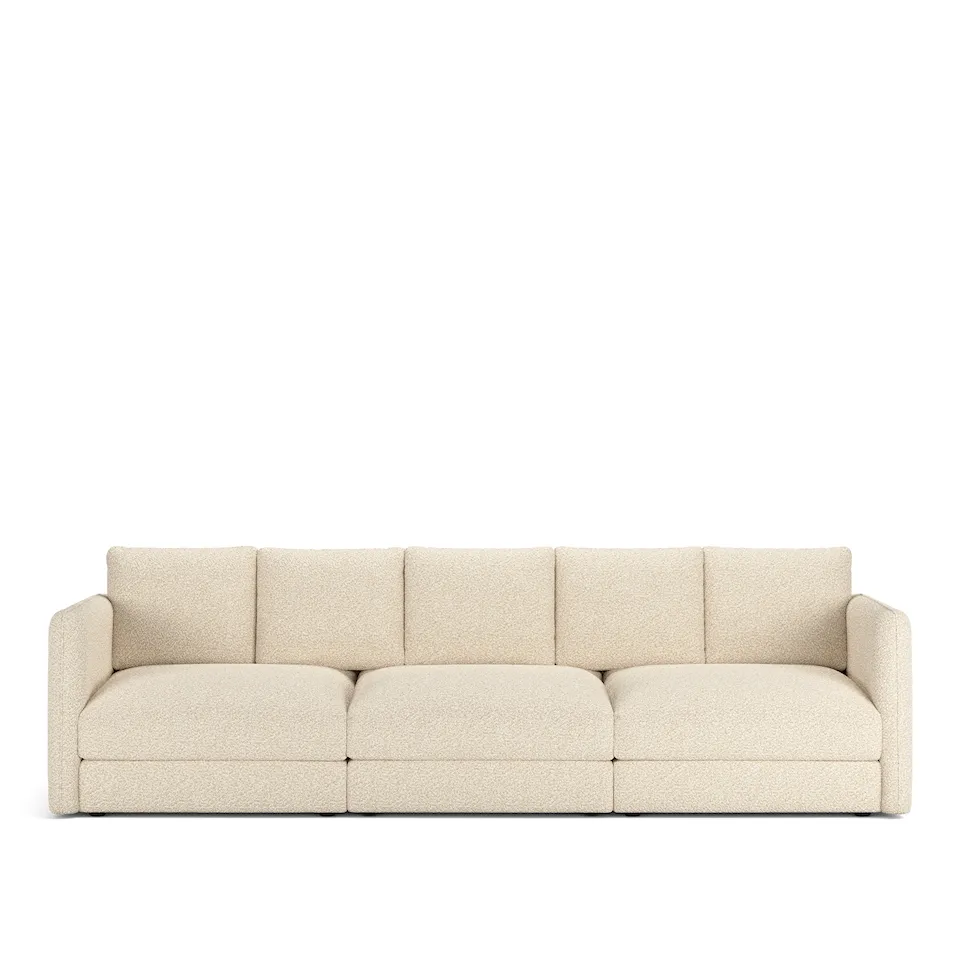 Pavarotti 3-Seater, Removable Cover, Cushion Variant 02, Vellus 04