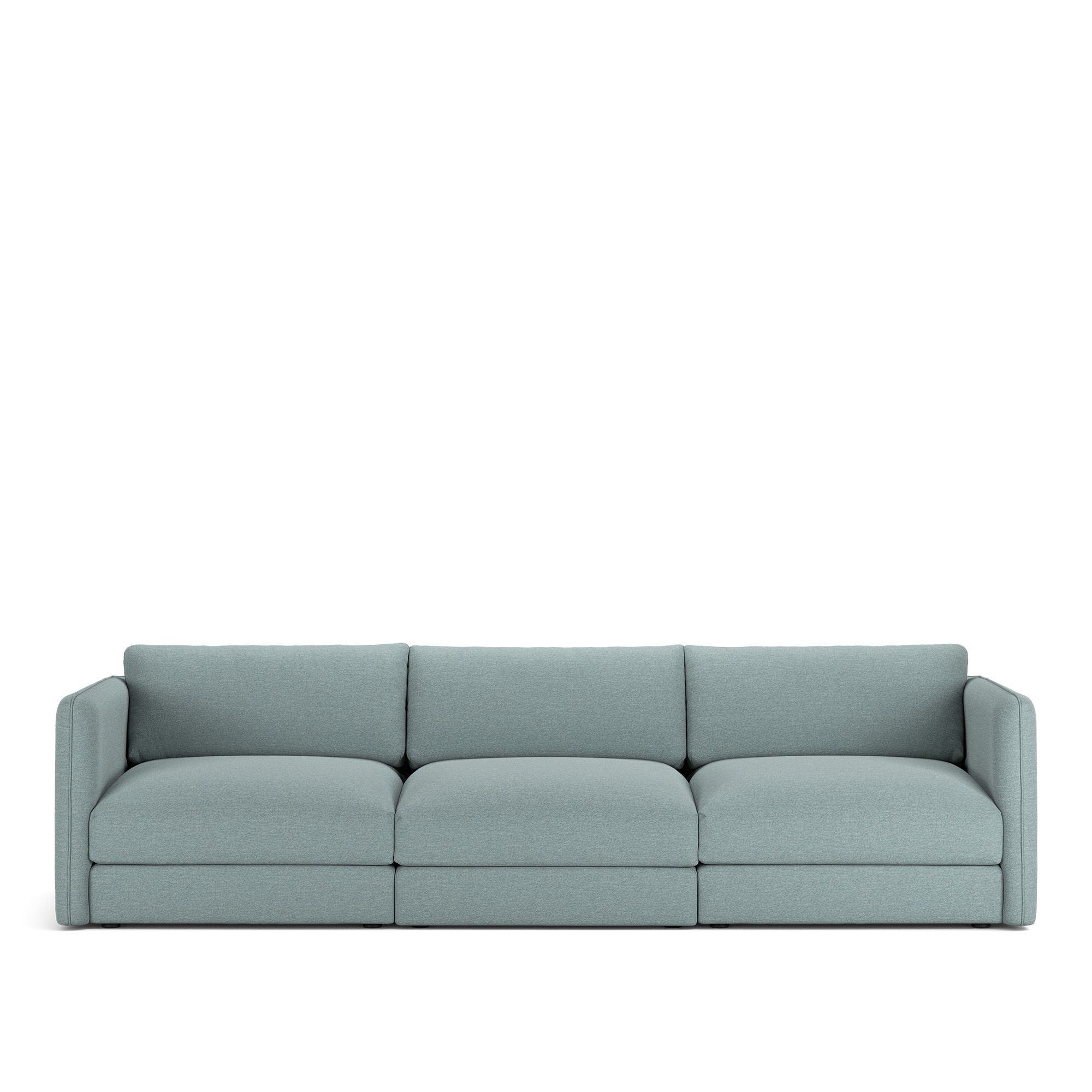 NOGA - Pavarotti 3-Seater, Removable Cover, Cushion Variant 03, Lario 12 - Soffor - Bl&aring;