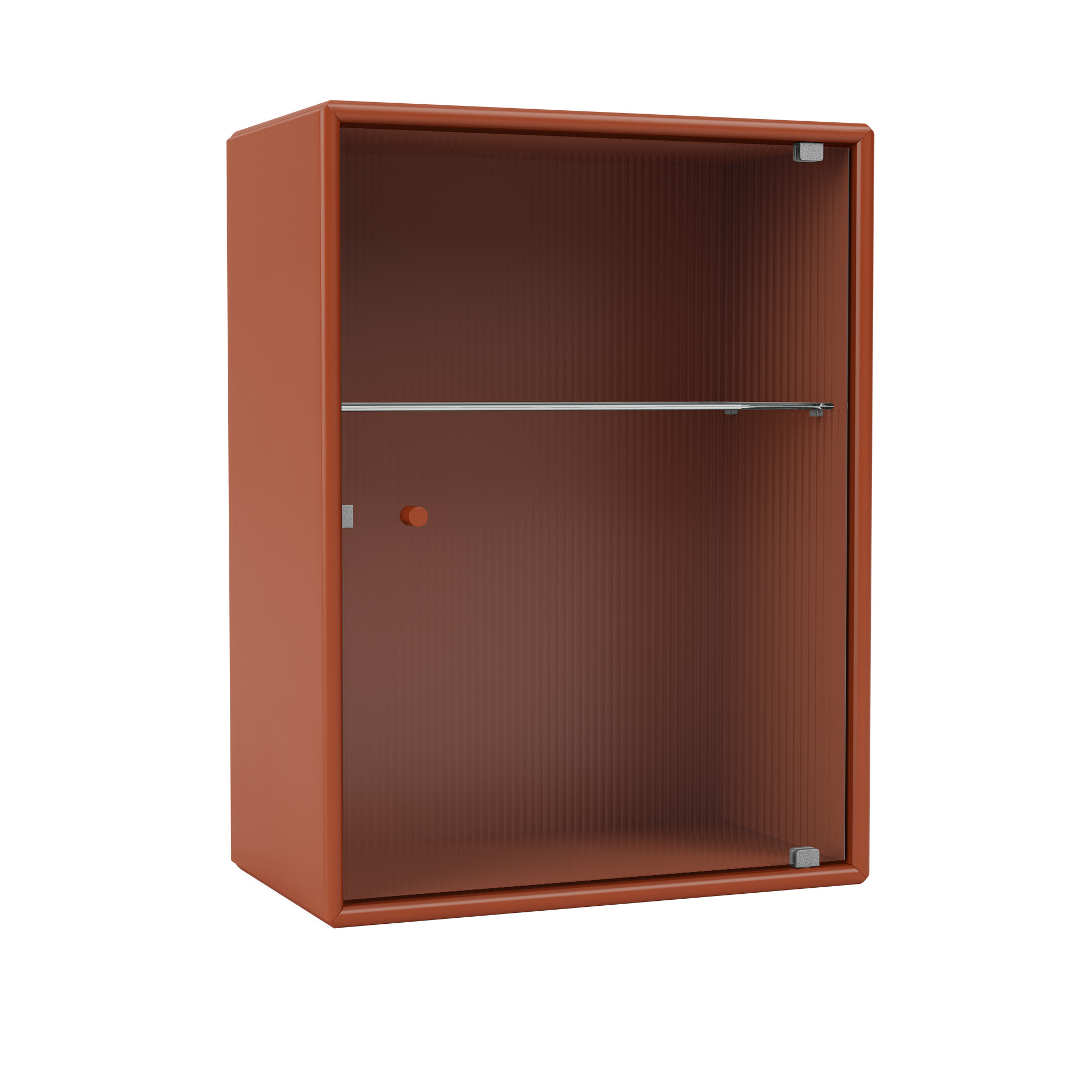 montana - ripple – bathroom cabinet 162-hokkaido 04 suspension rails - skåp och vitrinskåp - peter j. lassen - röd - trä