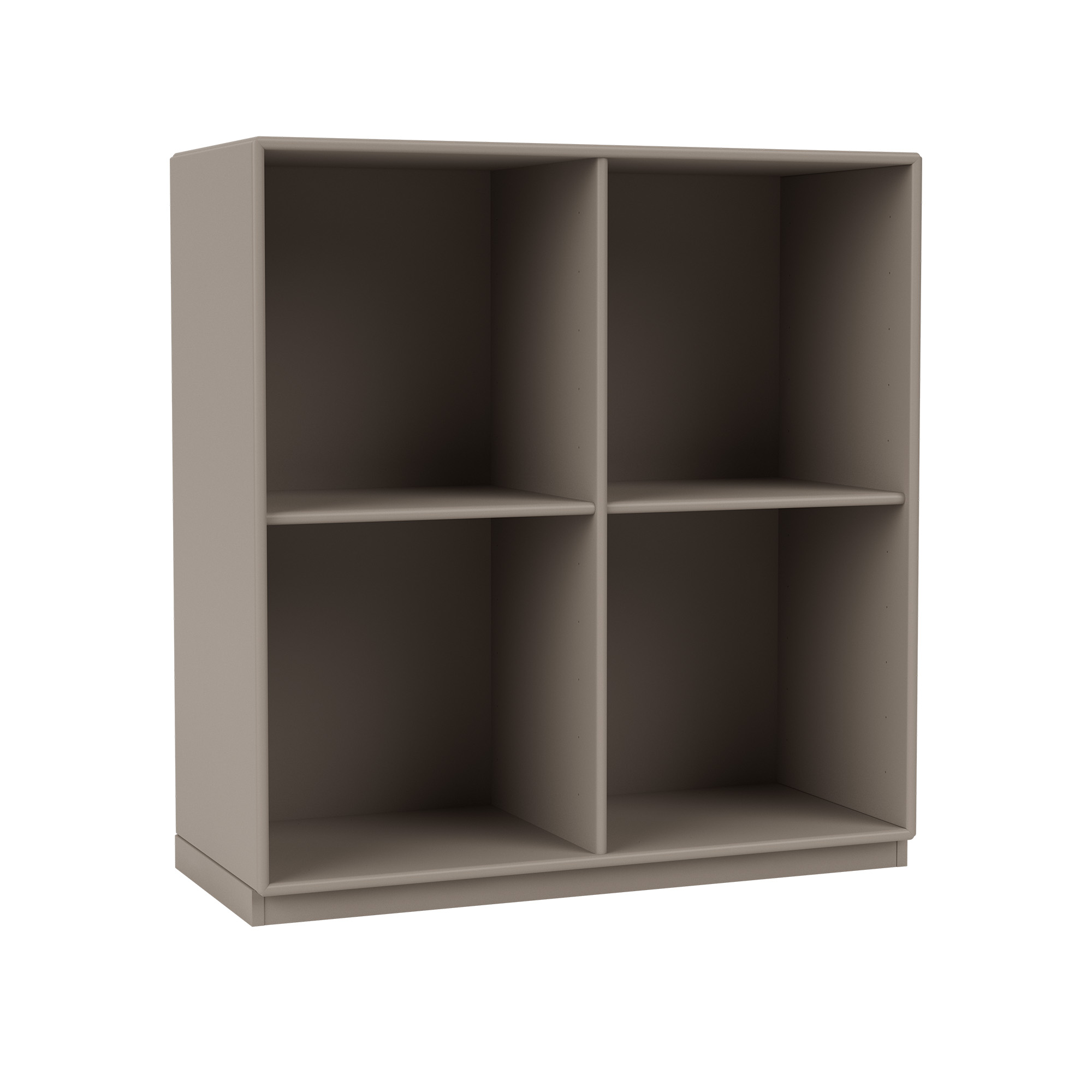 montana - show bookcase 141-truffle 06 plinth 3 cm - hyllor & hyllsystem - peter j. lassen - beige - trä