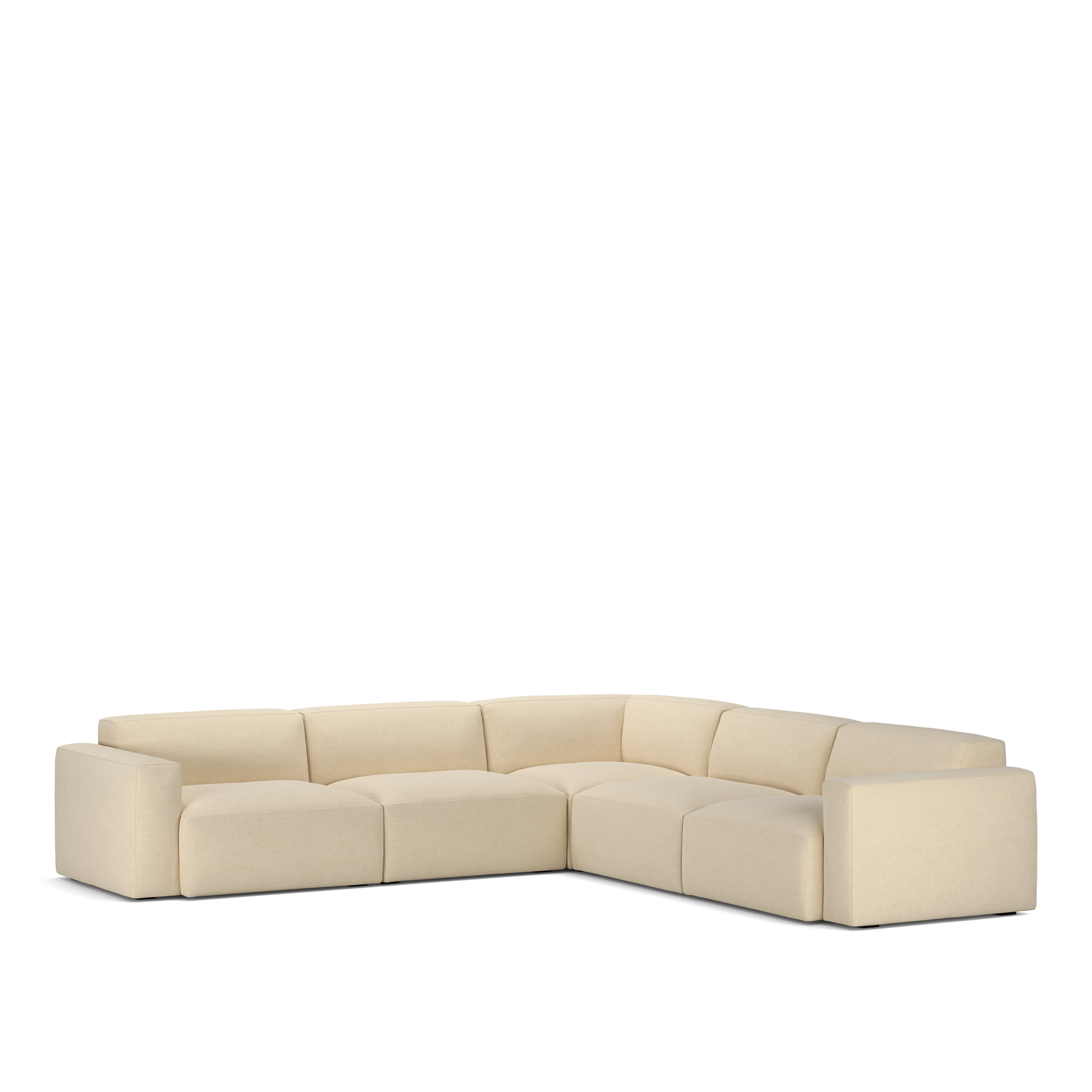 NOGA - Brick 5-Seater Corner Sienna 101 Removable Upholstery - Soffor