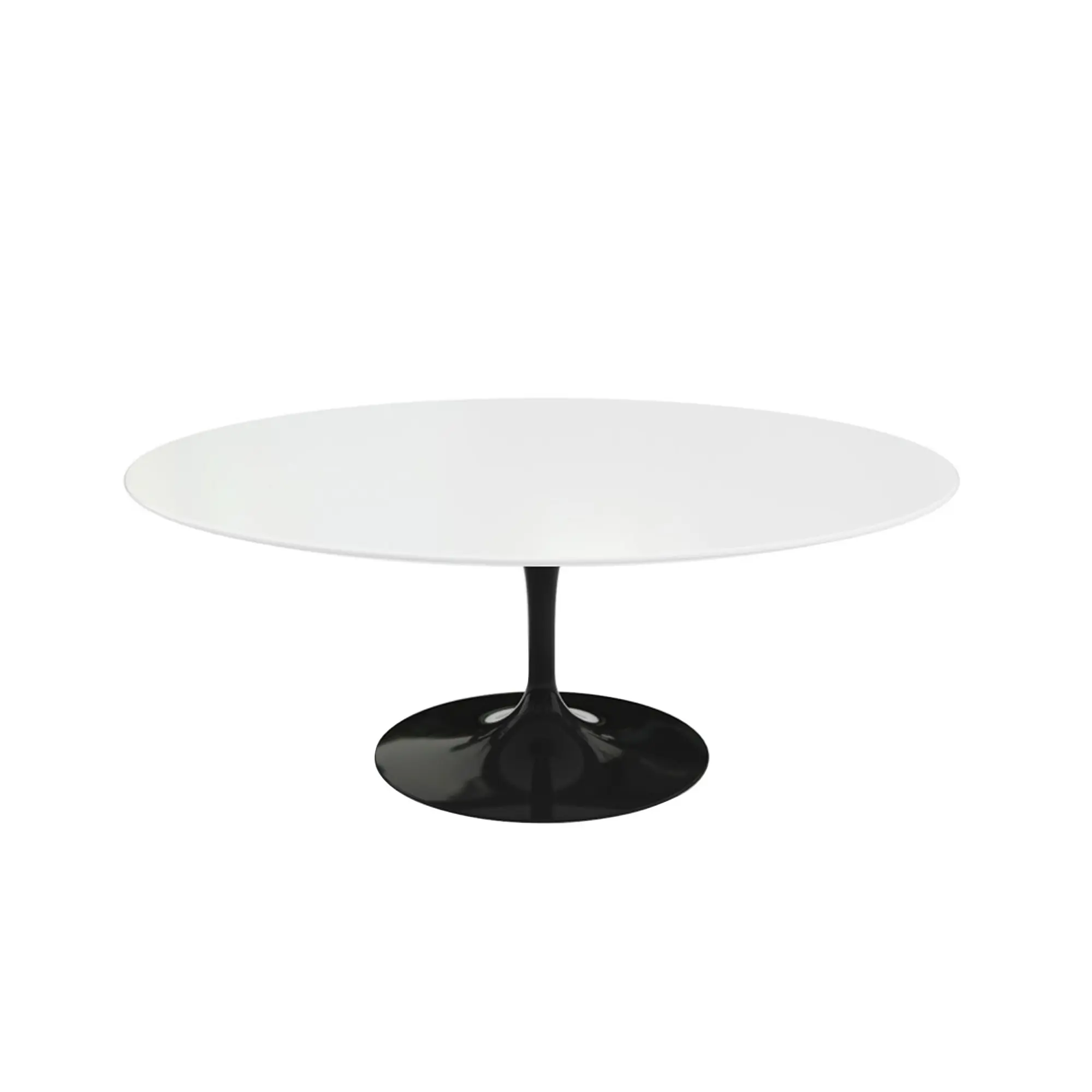 Saarinen Oval soffbord Black