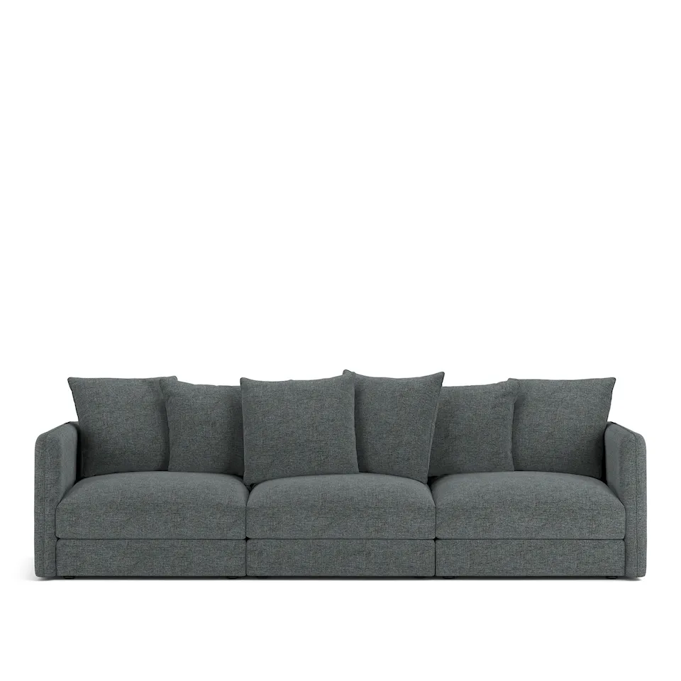 Pavarotti 3-Seater, Removable Cover, Cushion Variant 01, Sienna 03