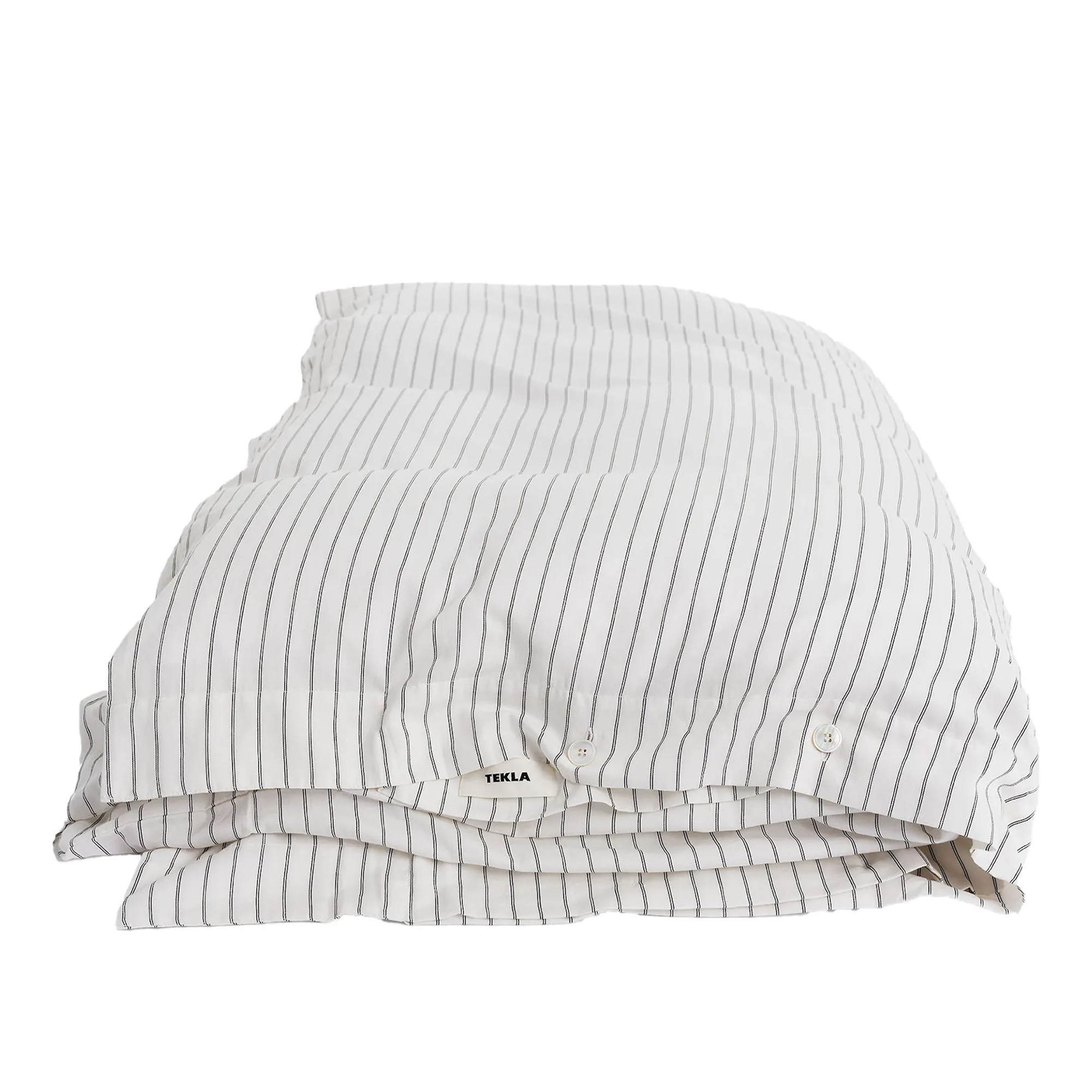 Tekla - Sateen duvet covers solid 150x210cm satin stripes - Påslakan - Flerfärgad | Textilier - Sovrumstextilier - Påslakan | Möbelexperten