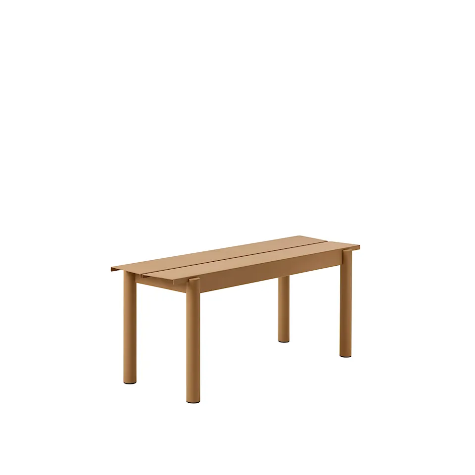 Linear Steel Bench 110 cm