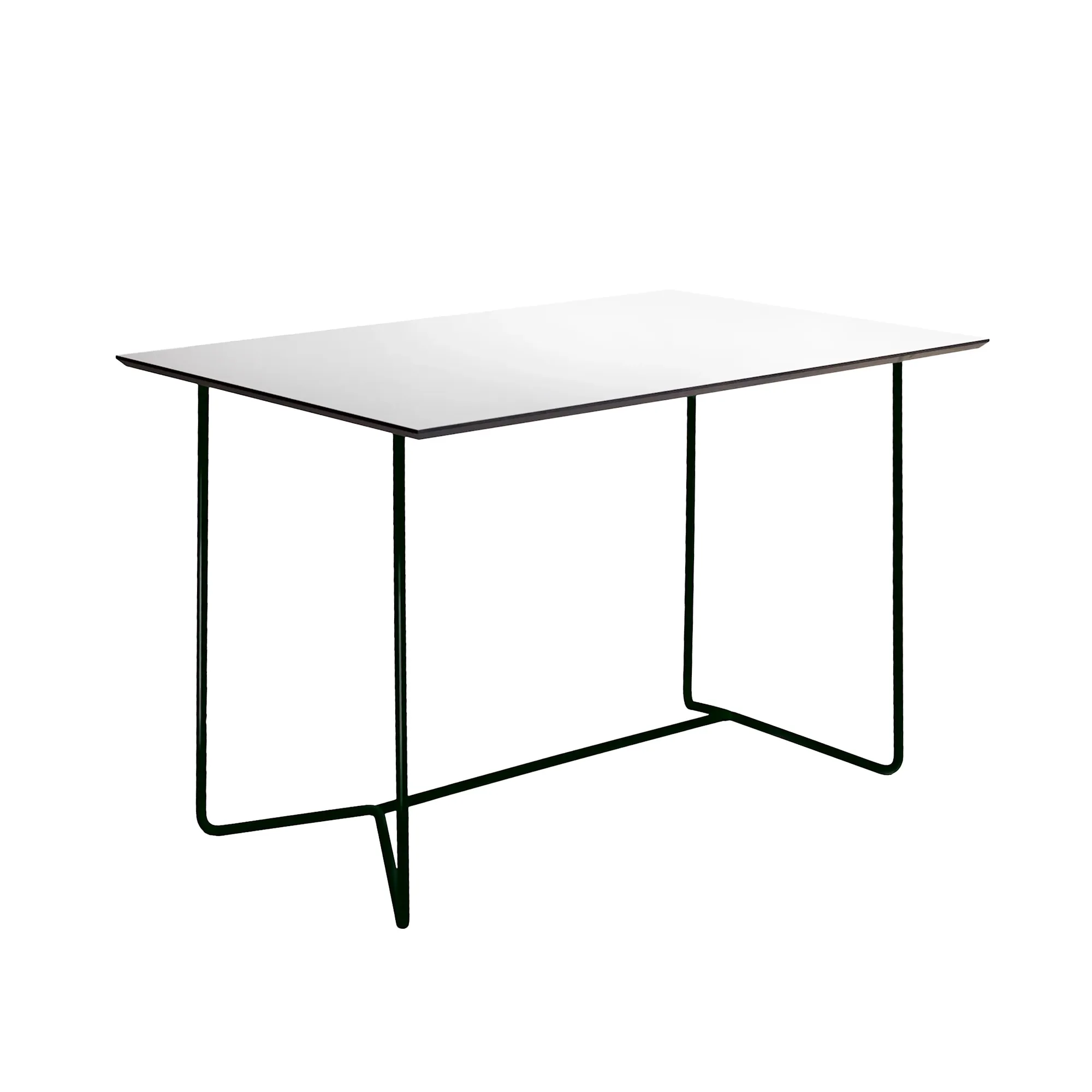 High Tech bord 110cm hvit laminat