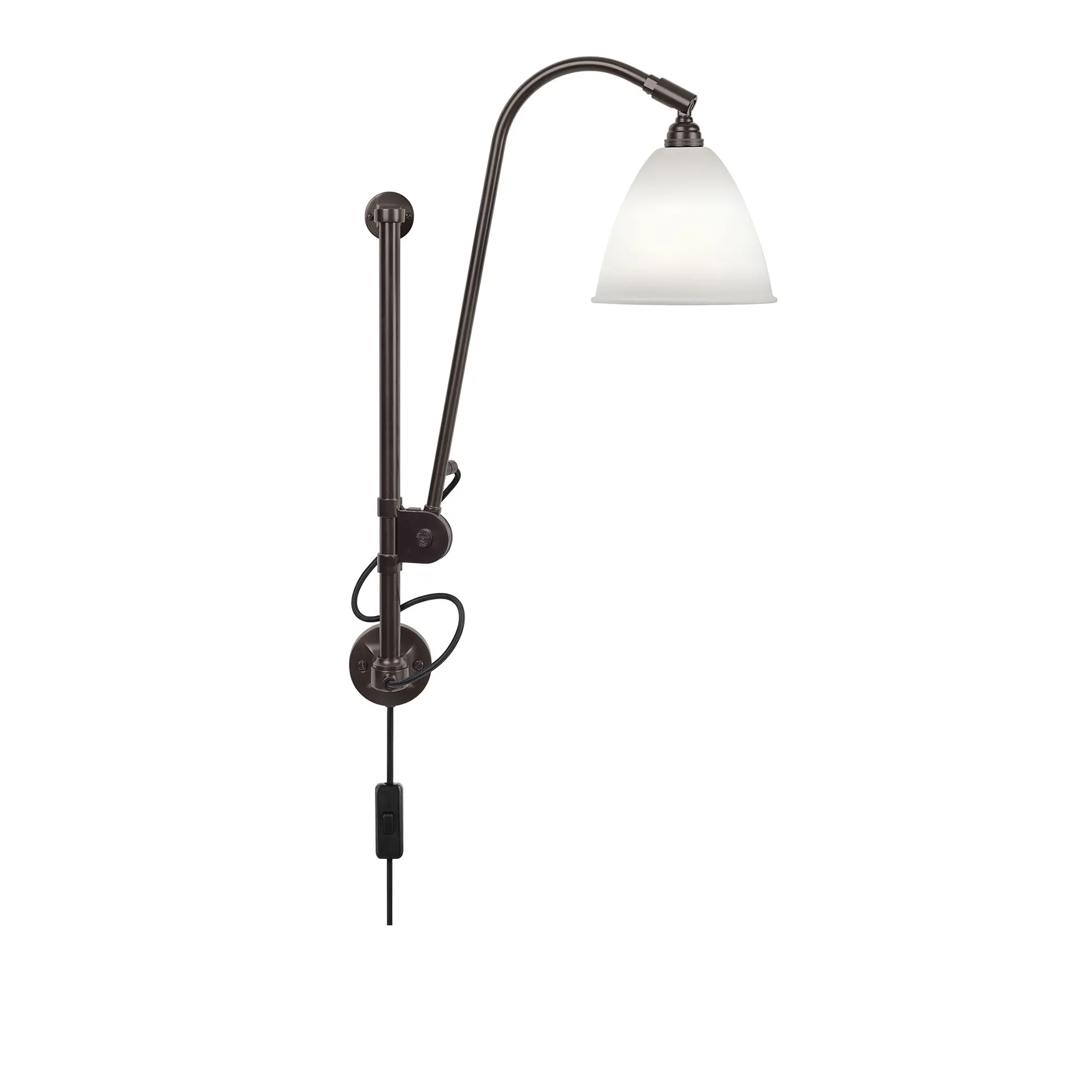 Bestlite BL5 vegglampe svart messing