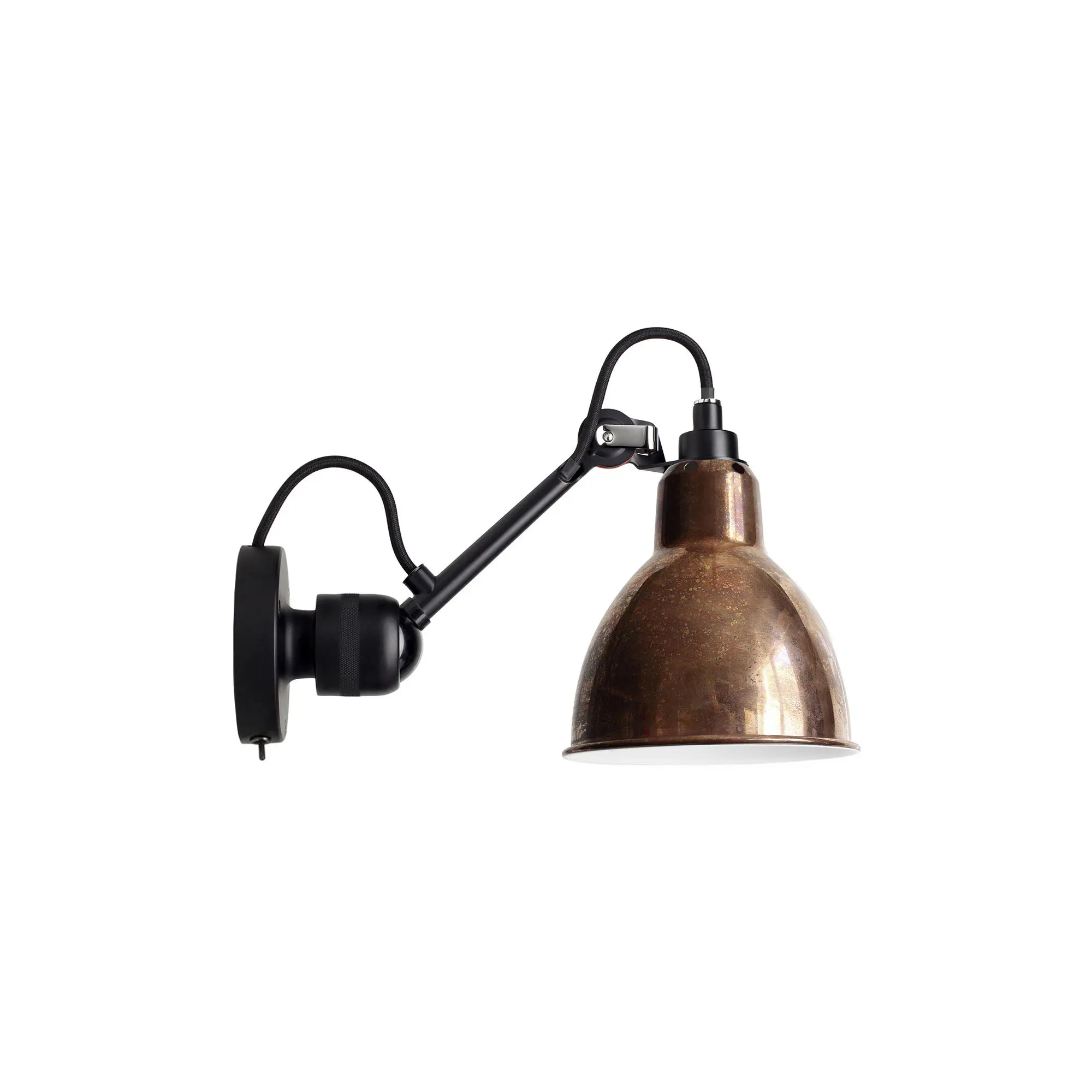 Lampe Gras No304 SW - Round - Svart bas