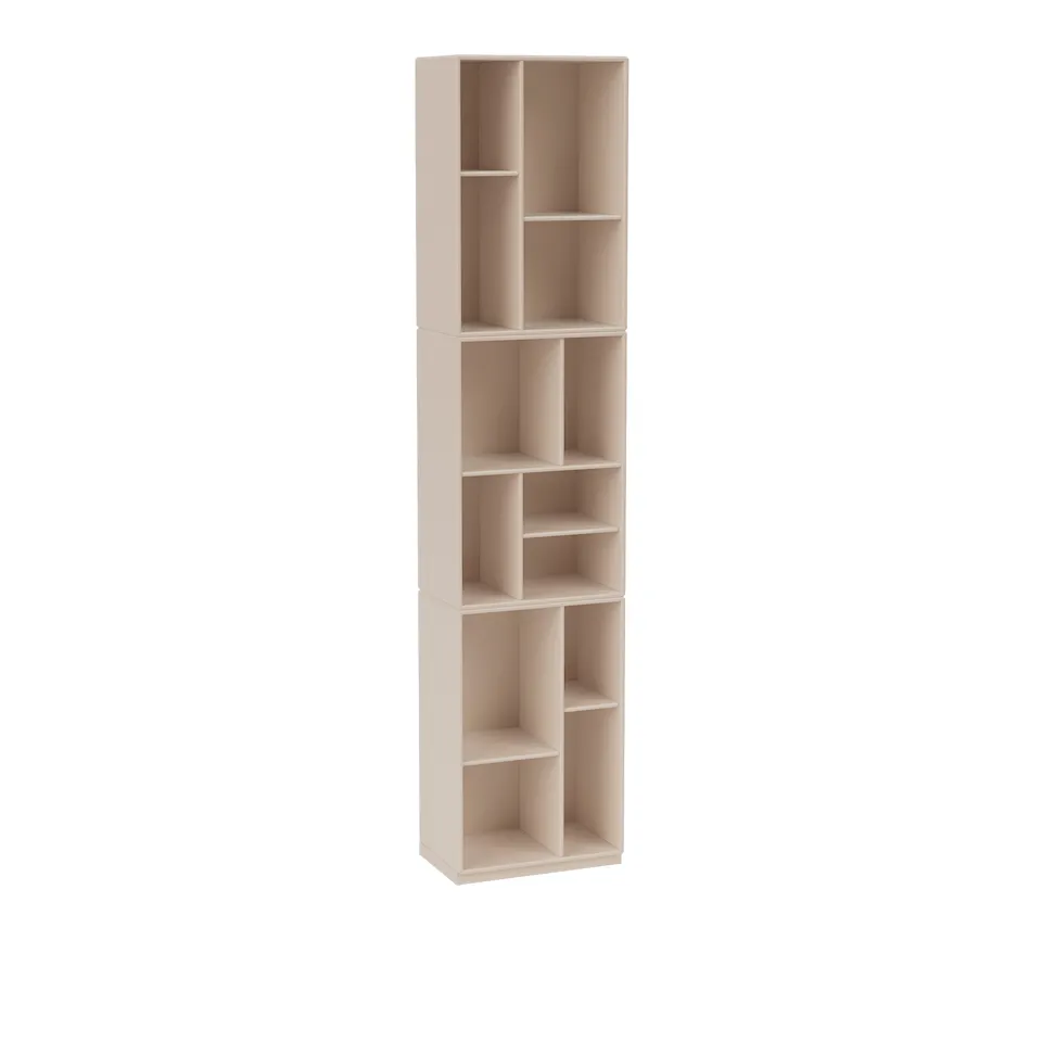 Montana Selection Loom Slim bokhylla sockel 3 cm