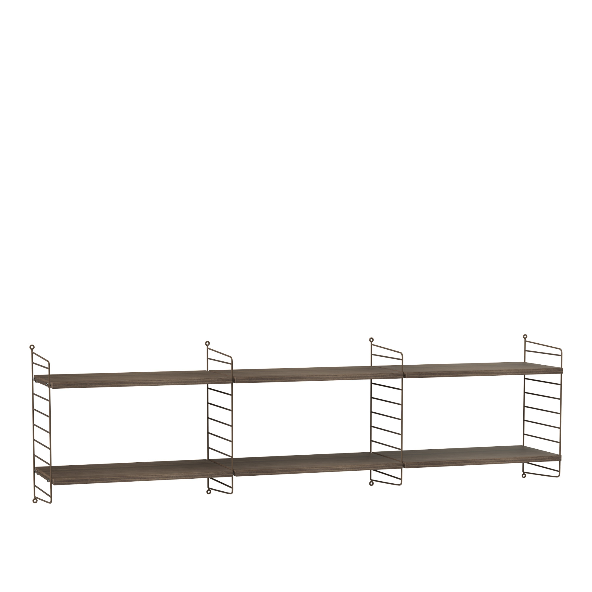 String - Vardagsrum Hyllsystem O Valnöt / Brun - Träfärgad |  | Möbelexperten