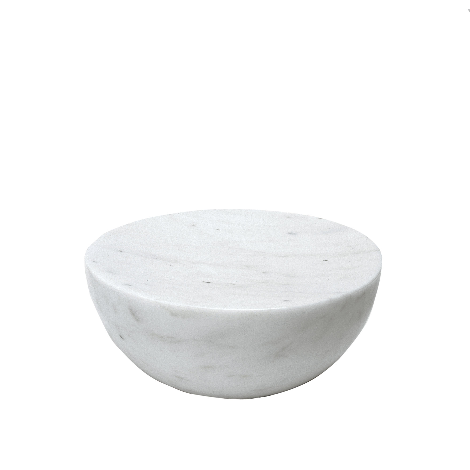 Michael Anastassiades - Meditation Stool Small, Statuary White Marble - Sittpallar - Michael Anastassiades - Vit - Sten