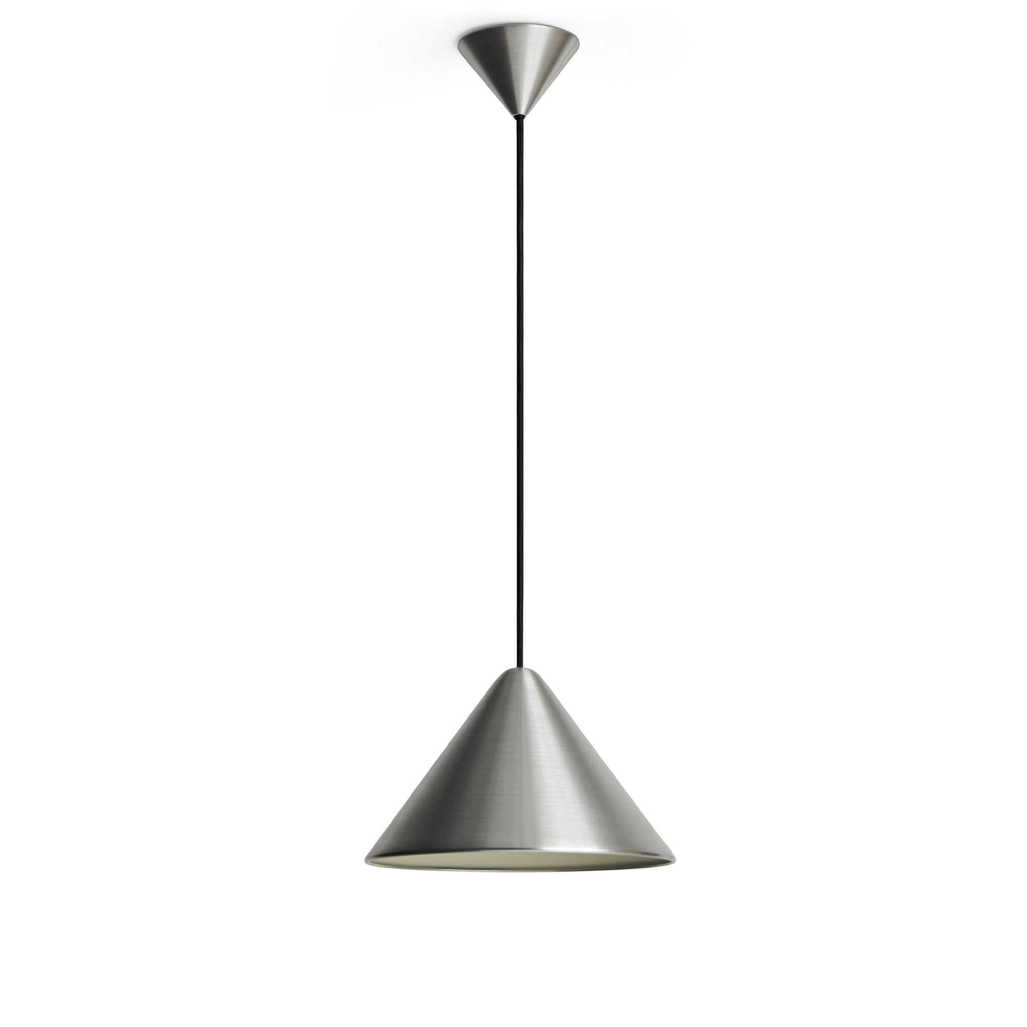 HAY - Compass Pendant 260 brushed aluminium - Pendellampor - Julien Renault | Belysning - Taklampor - Pendellampor | Möbelexperten