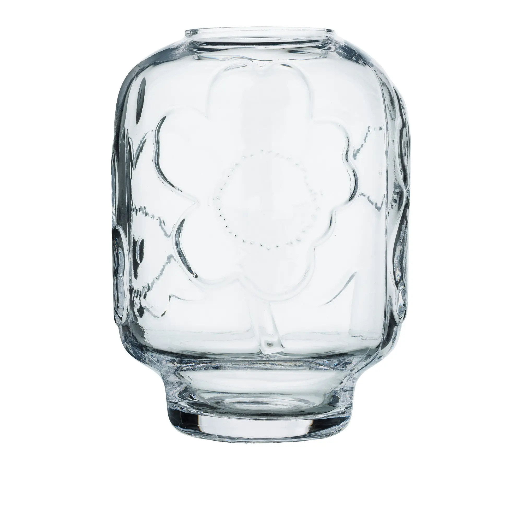 Unikko glasvas 18 cm