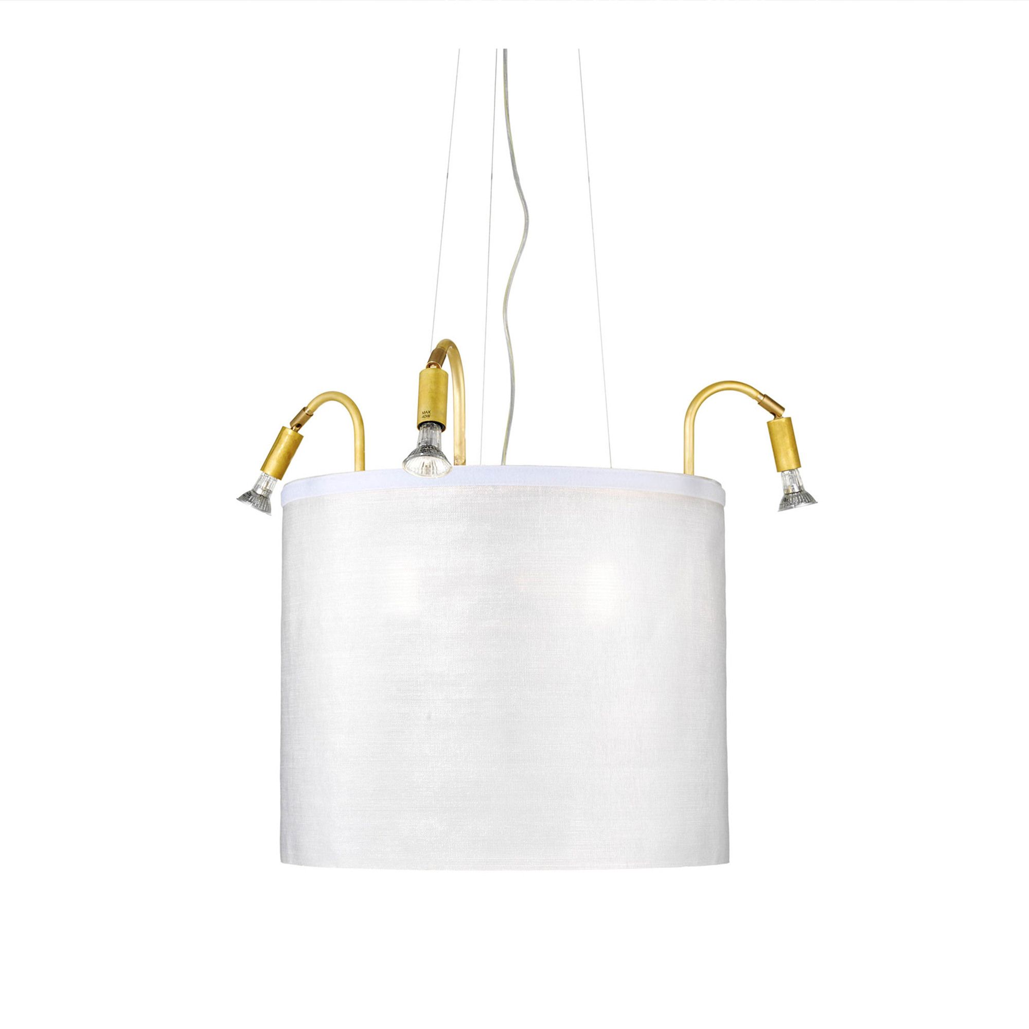 Örsjö Belysning - Cirkus Taklampa, Vit Xorel, naturell - Pendellampor - Jonas Bohlin - Vit | Belysning - Taklampor - Pendellampor | Möbelexperten