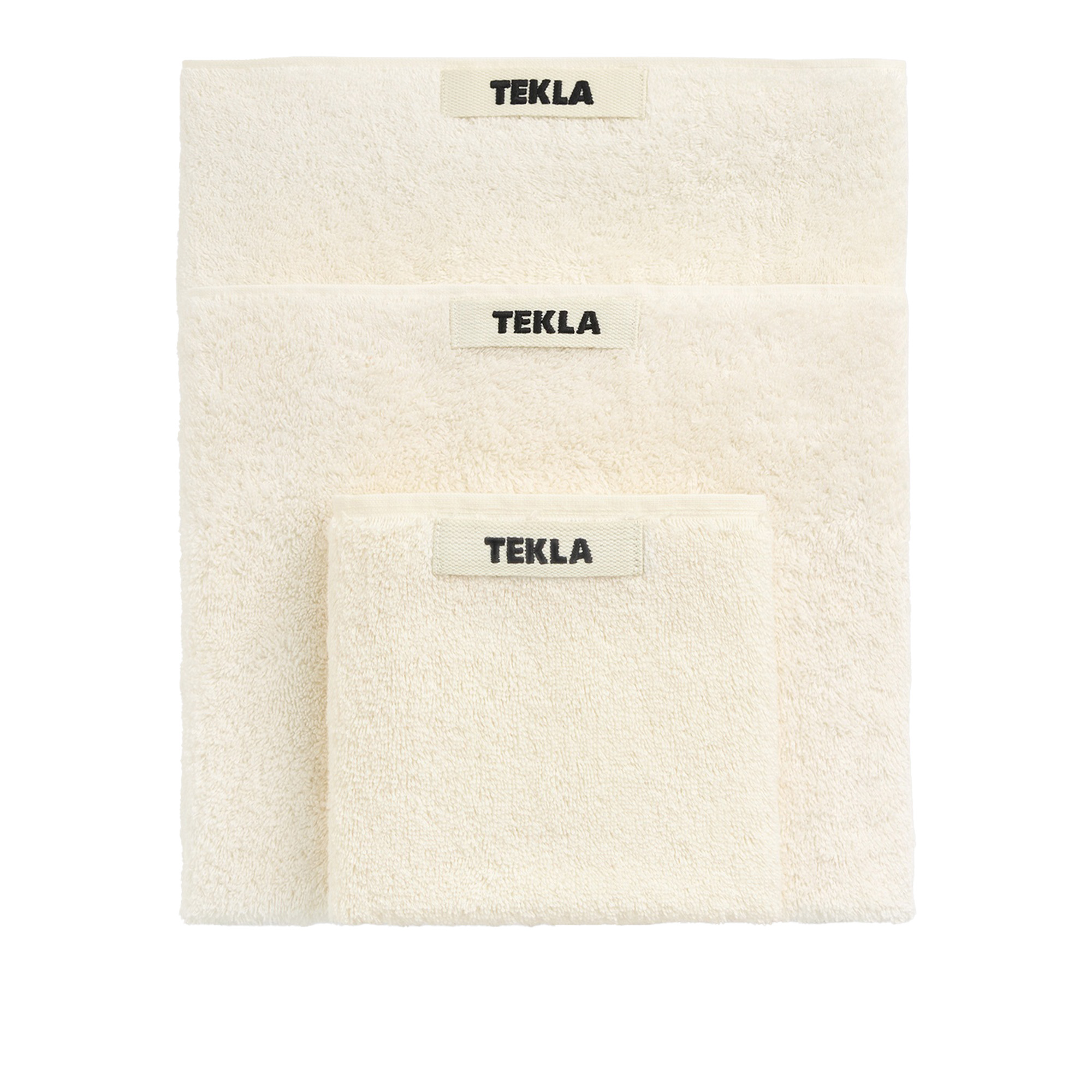 Tekla - Terry gästhandduk 30x50 cm ivory - Handdukar och badlakan - Beige | Textilier - Badrumstextilier - Handdukar Och Badlakan | Möbelexperten