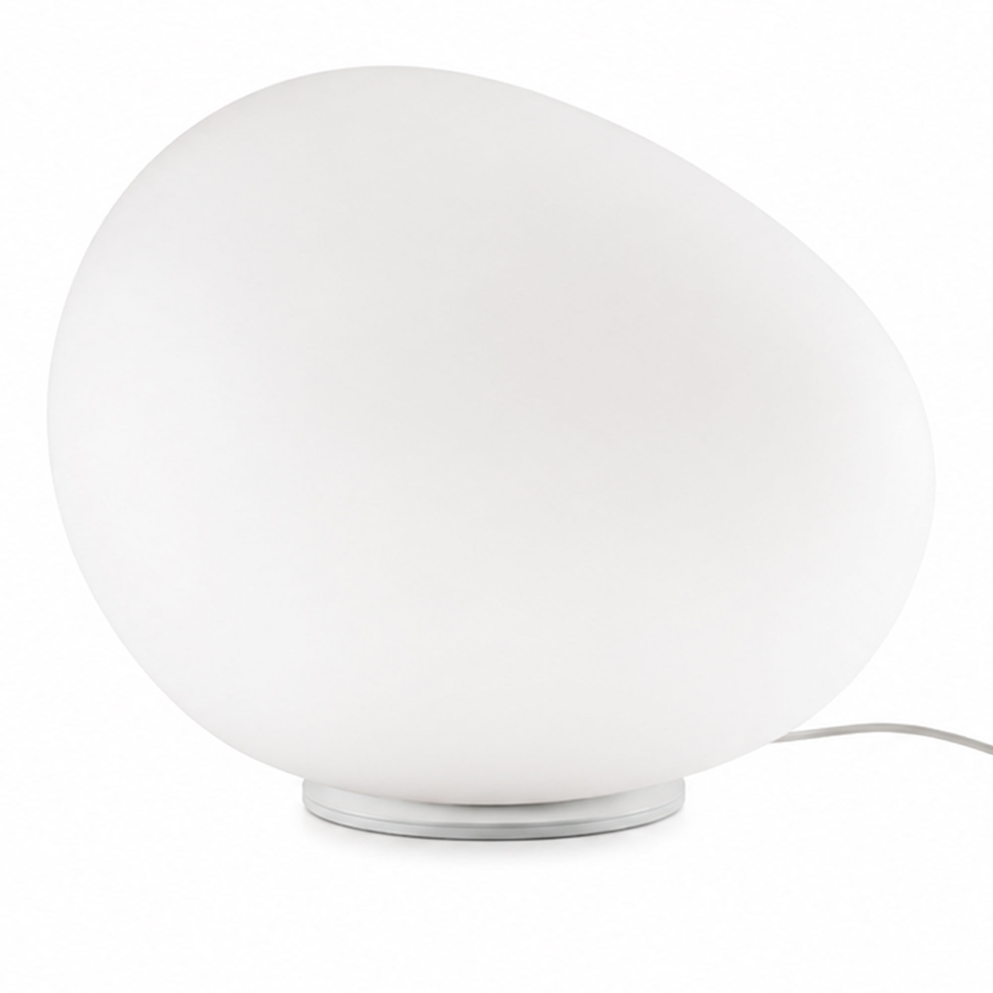 Foscarini - Gregg Grande bordslampa dimmer white - Bordslampor - Ludovica & Roberto Palomba - Vit - Glas
