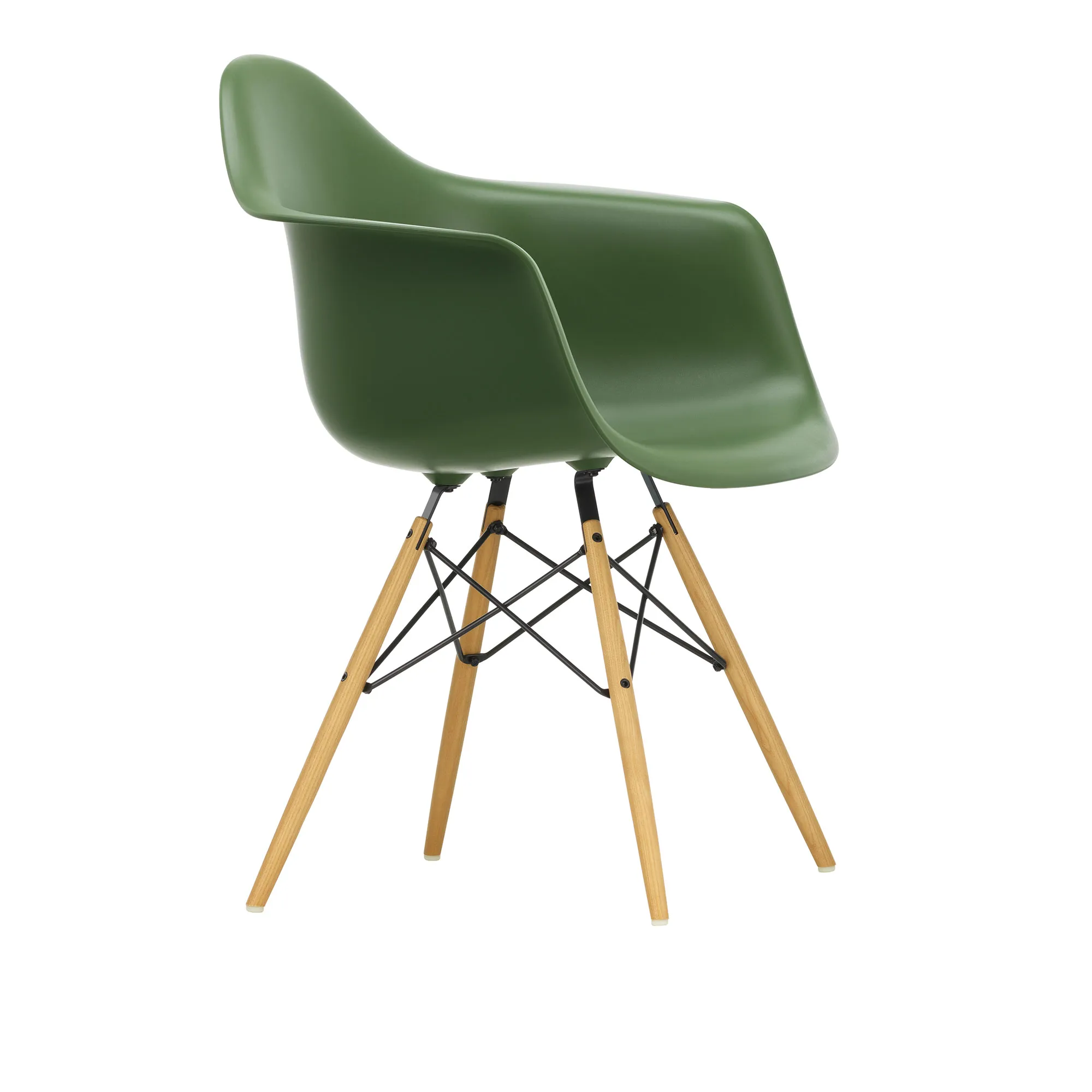 Eames RE Plastic Armchair DAW matstol Ash Honey Tone