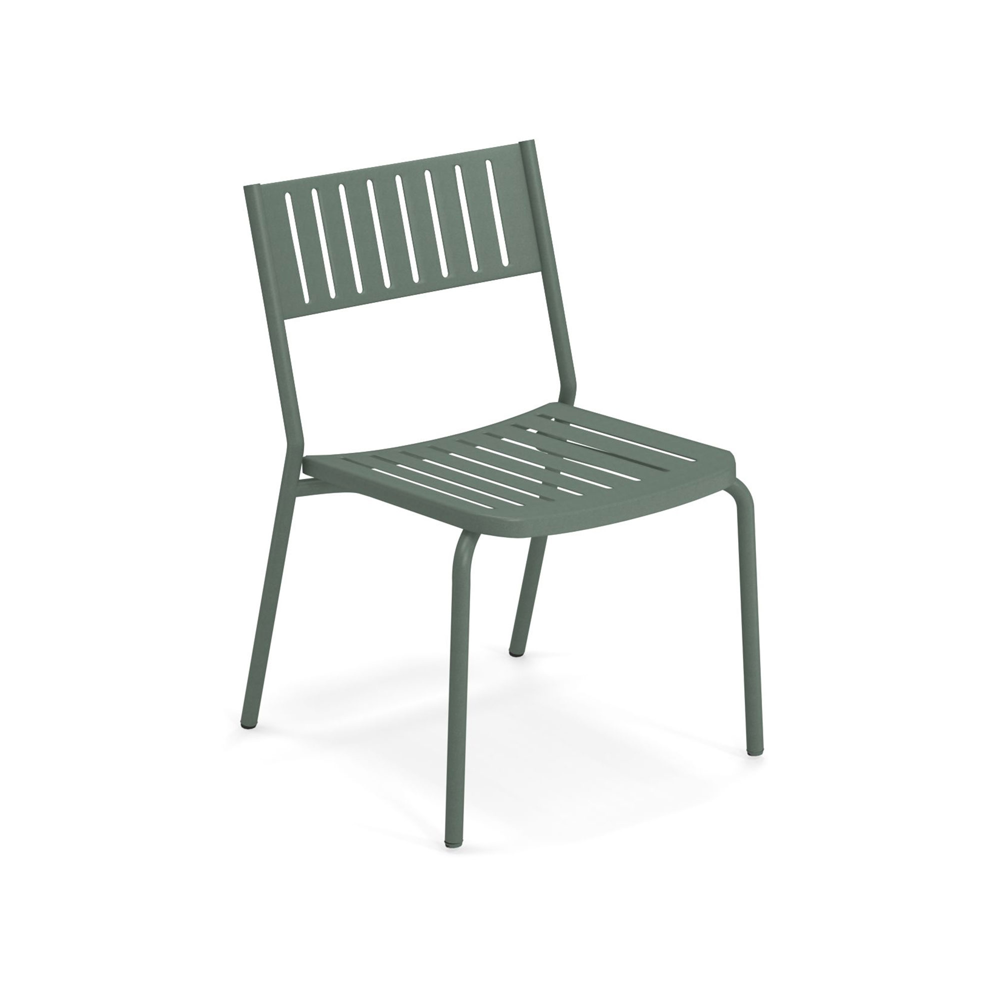 EMU - Bridge Chair Dark Green - Matstolar utomhus - Grön - Metall