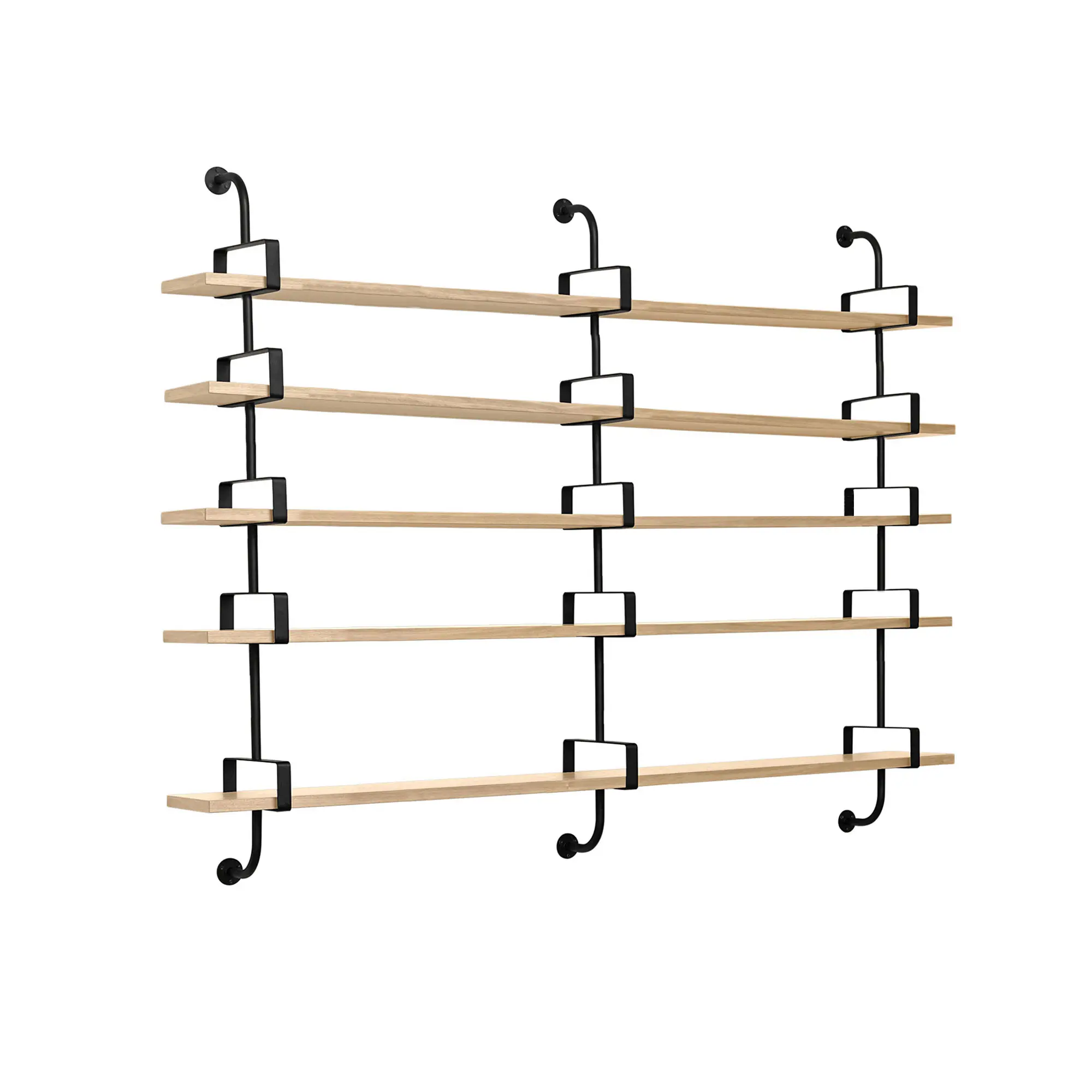 Démon vägghylla 5 hyllplan 215 cm