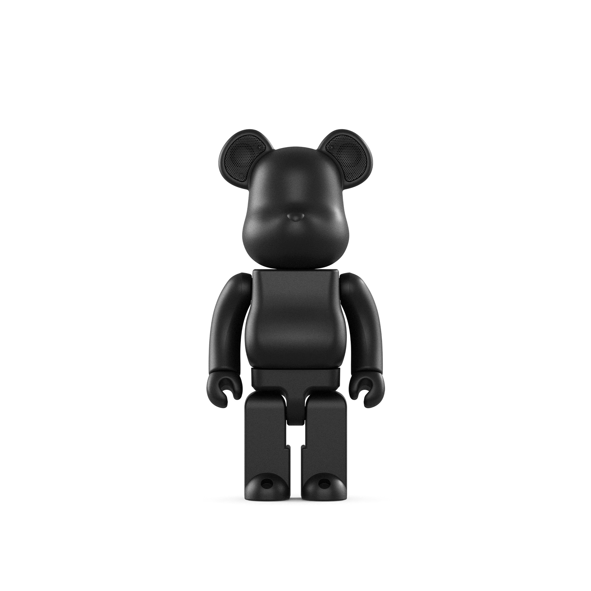 Medicom Toy - BE@RBRICK AUDIO 400% Portable Bluetooth Speaker - Black - Högtalare och ljudsystem - Svart
