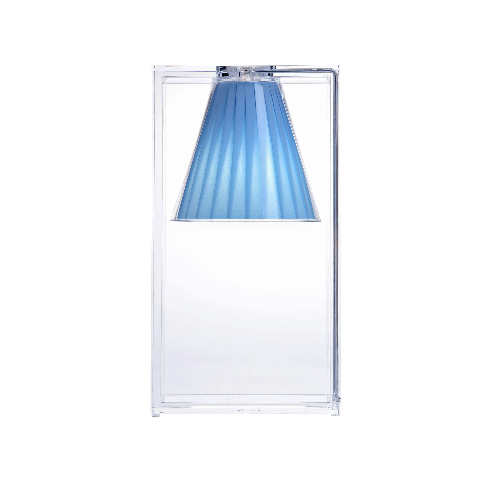 Kartell - Light Air Table Lamp 9110, Light Blue, Incl. LED 5W E14 - Bordslampor - Eugeni Quitllet - Blå