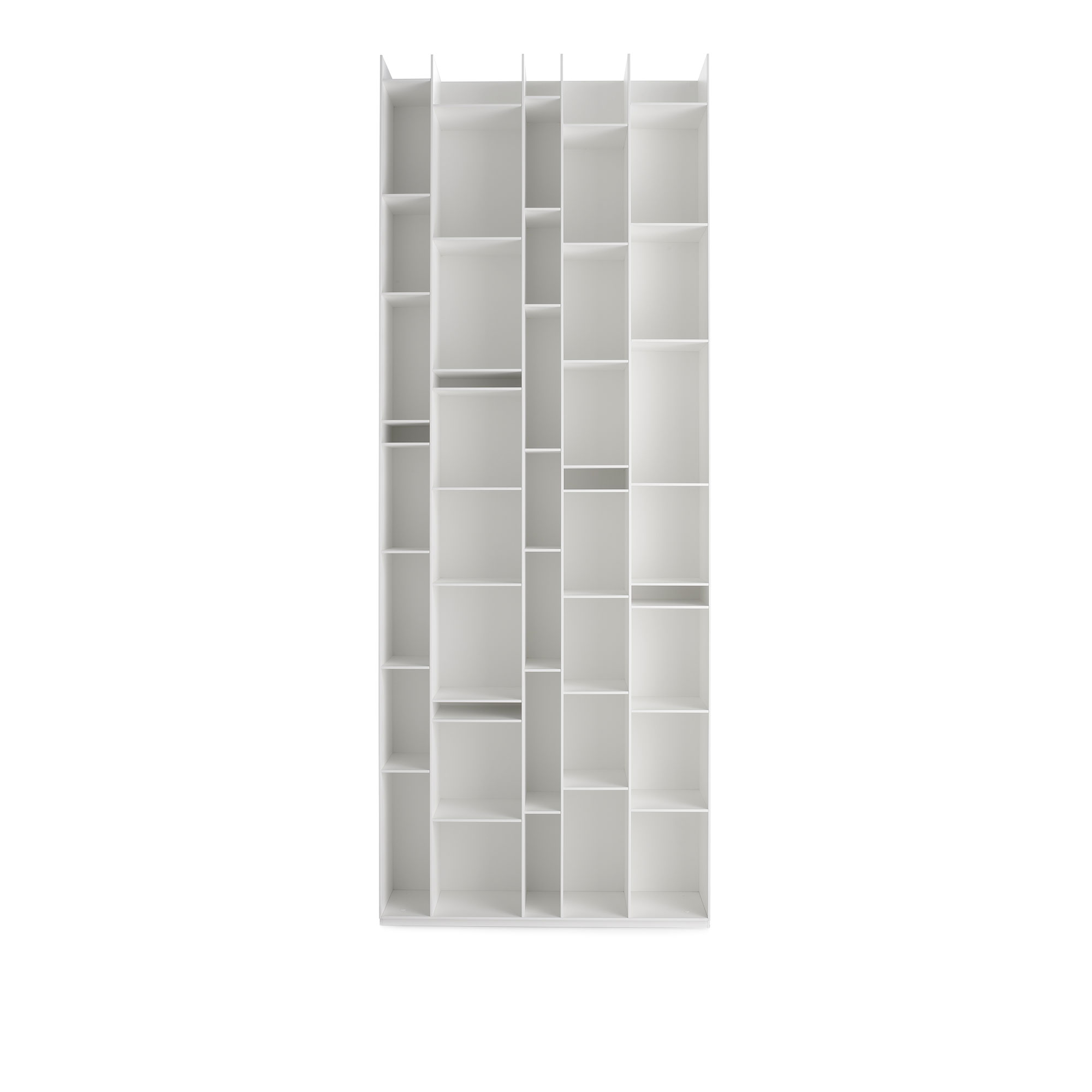 MDF Italia - Random Shelf, Matt White, Monochromatic - Hyllor - Vit - MDF