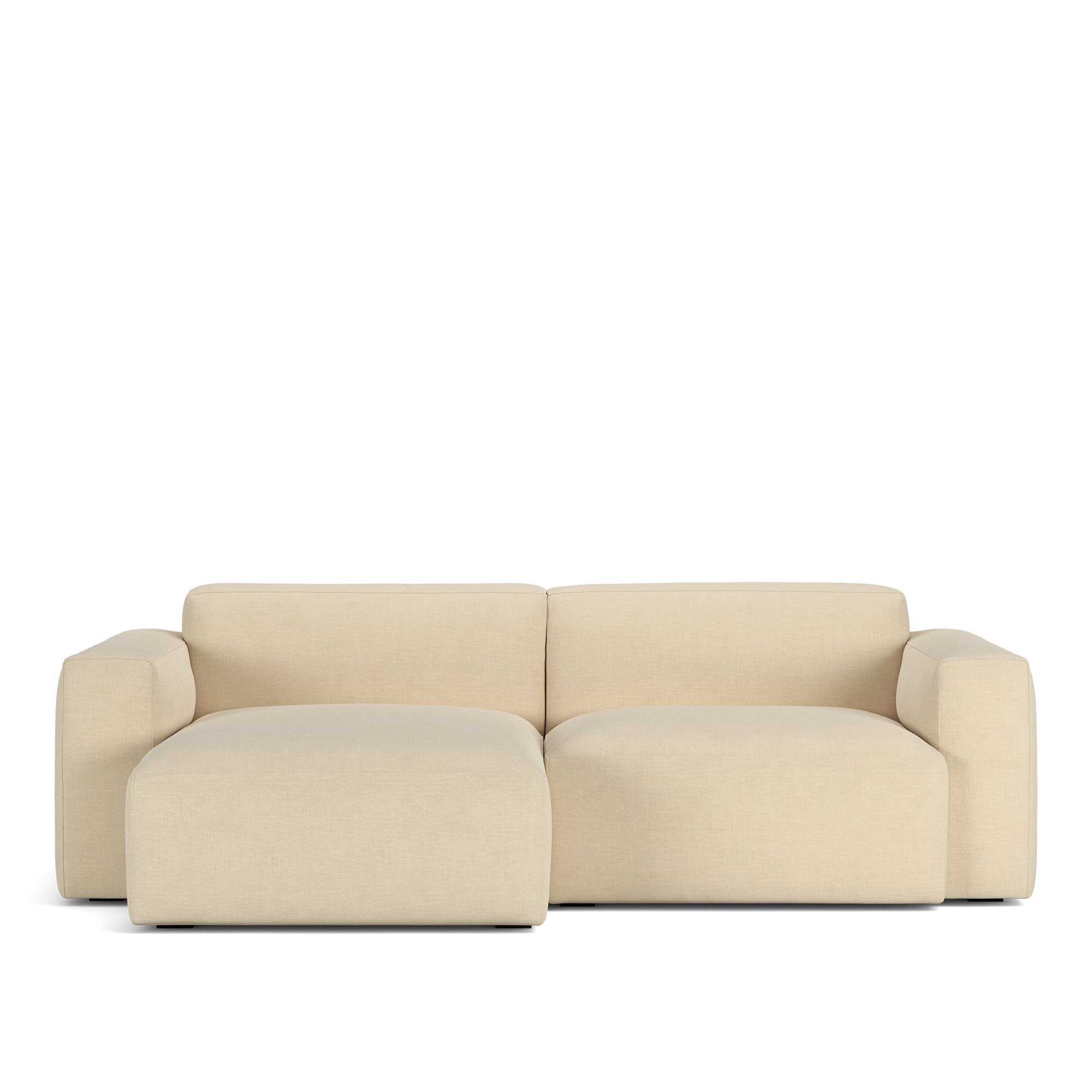 NOGA - Brick 2-Seater Chaise Lounge Left Sienna 101 Removable Upholstery - Soffor
